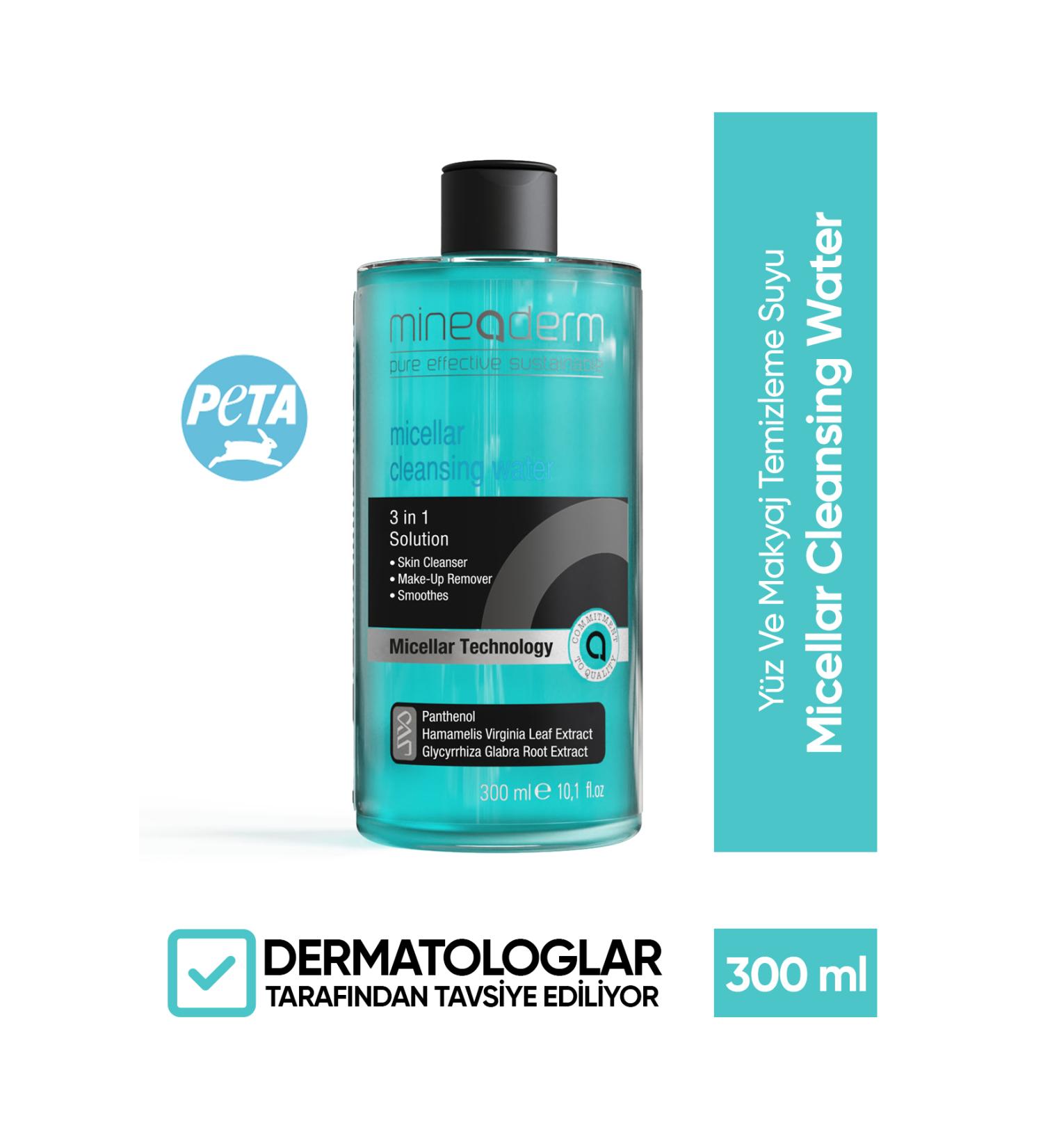 mineaderm Face and Make-up Cleansing Water/micellar Cleansing Water - Buy Online on GoSupps.com