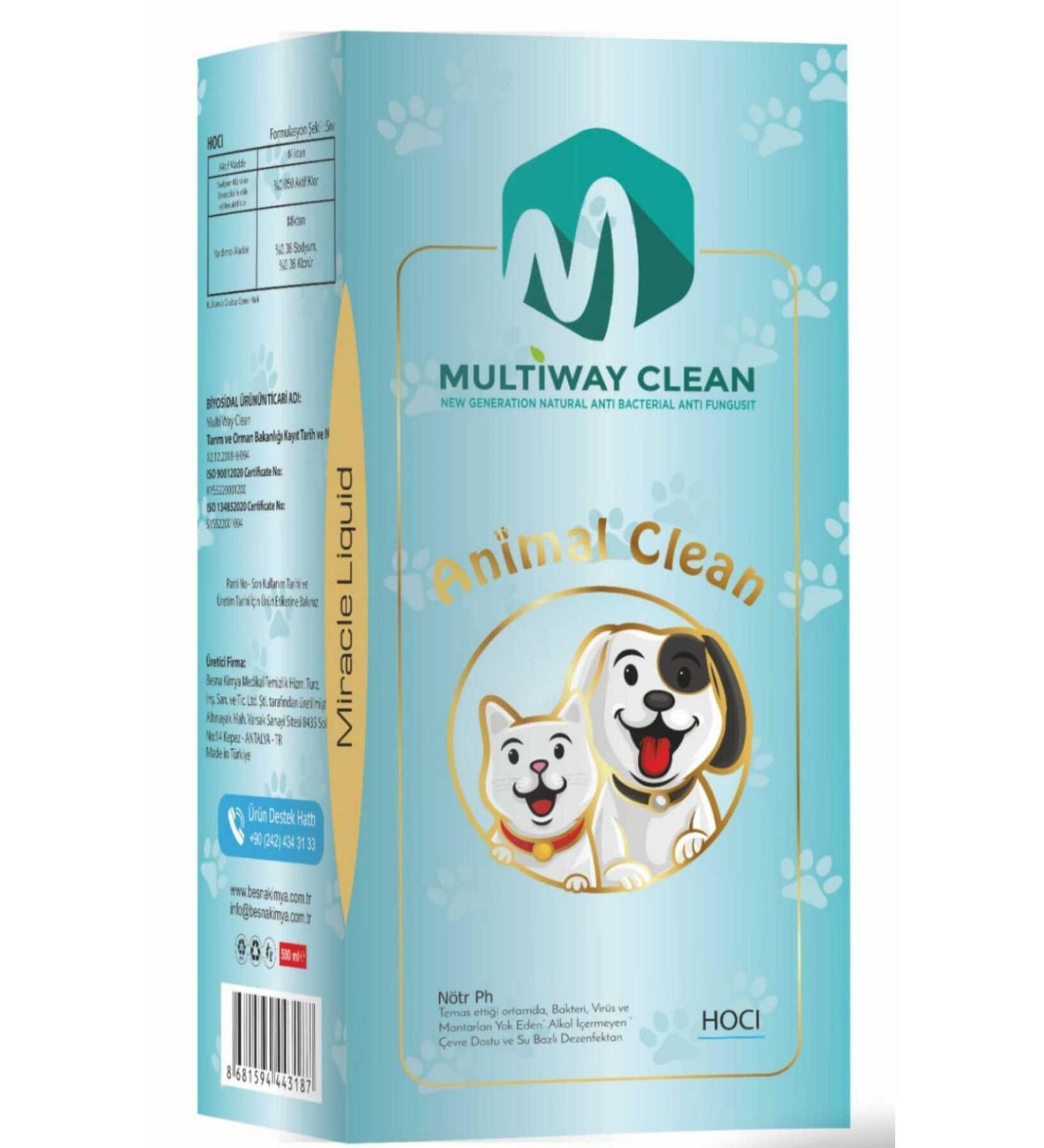 Multiway Clean Animal Clean 500 ml