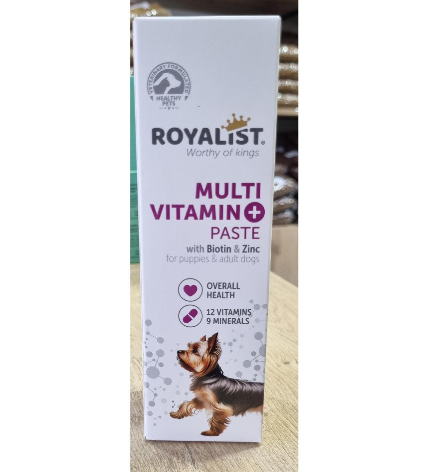 Royalist DOG MULTI VITAMIN PASTE 100 GR