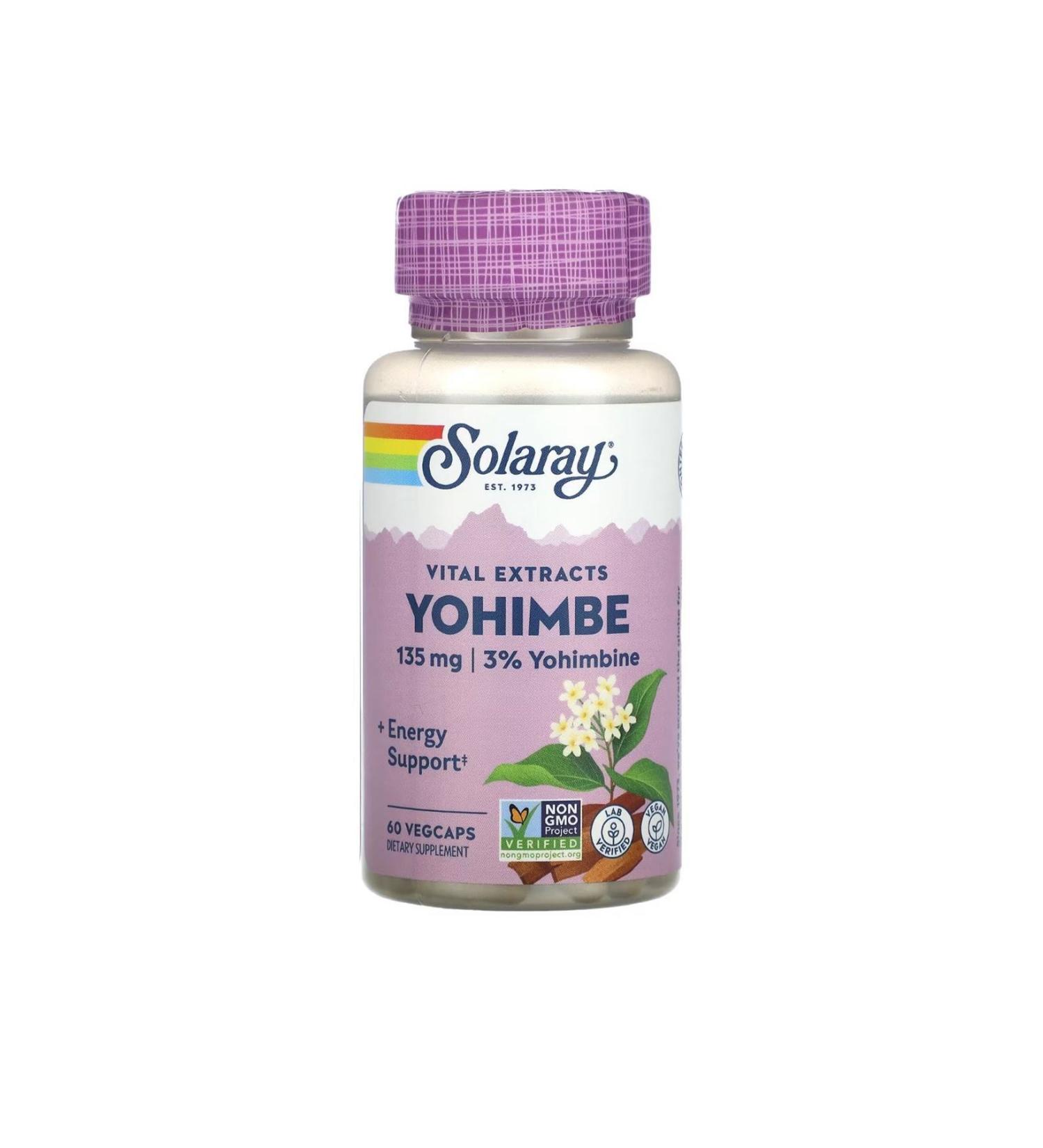 Solaray Vit. Extracts Hawthorn 100 Mg 60 Veg Capsules