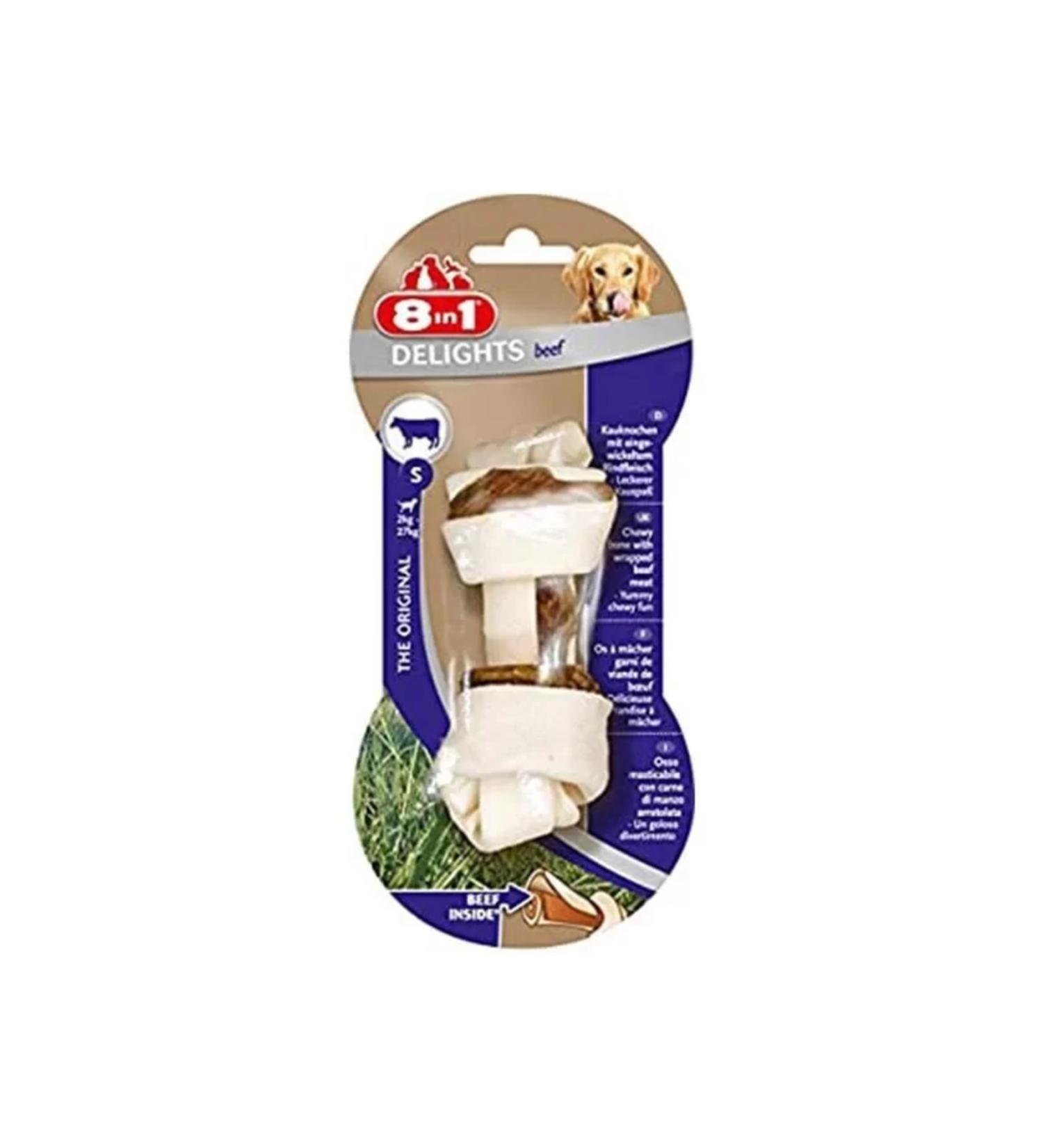 Your Manufacturer 8in1 Delights Bones Steak Dog Bone Reward Small