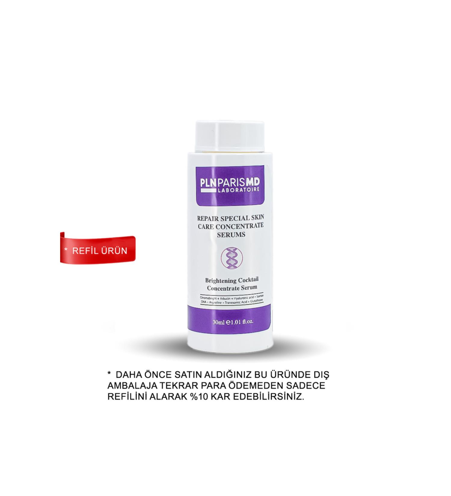 Pln Paris Md Laboratoire Arbutin Serum for Blemish Care (REFIL PACKAGING) / Brightening Cocktail Concentrate Serum