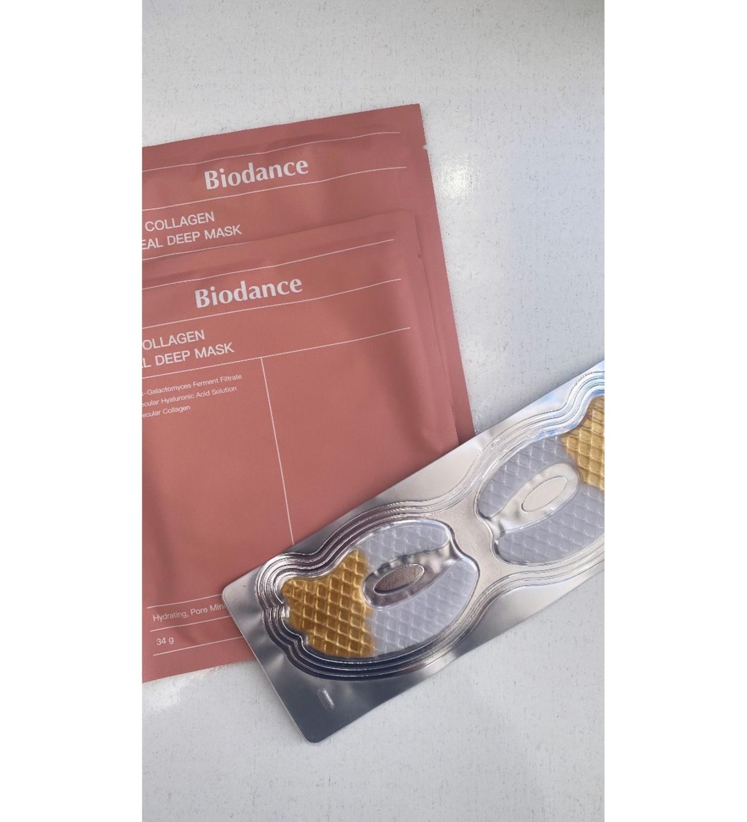 Biodance Bio Cologen Mask/Transparent Cologen Mask 2 Pack Eye Mask Gift - Buy Online on GoSupps.com