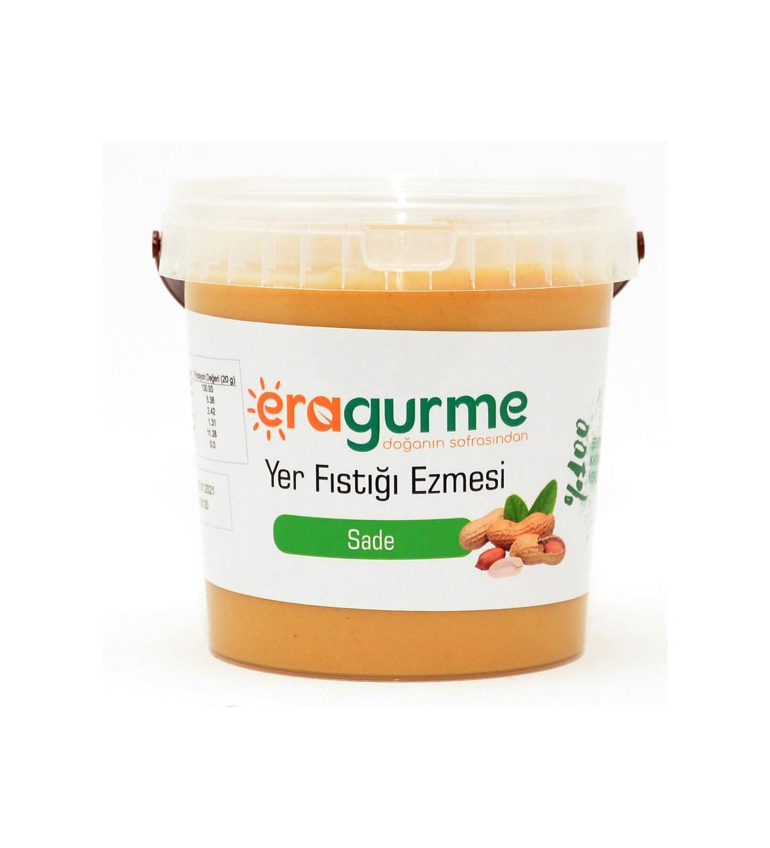 Era Gourmet Plain Peanut Butter 1kg - Smooth / Fluid - Buy Online on GoSupps.com