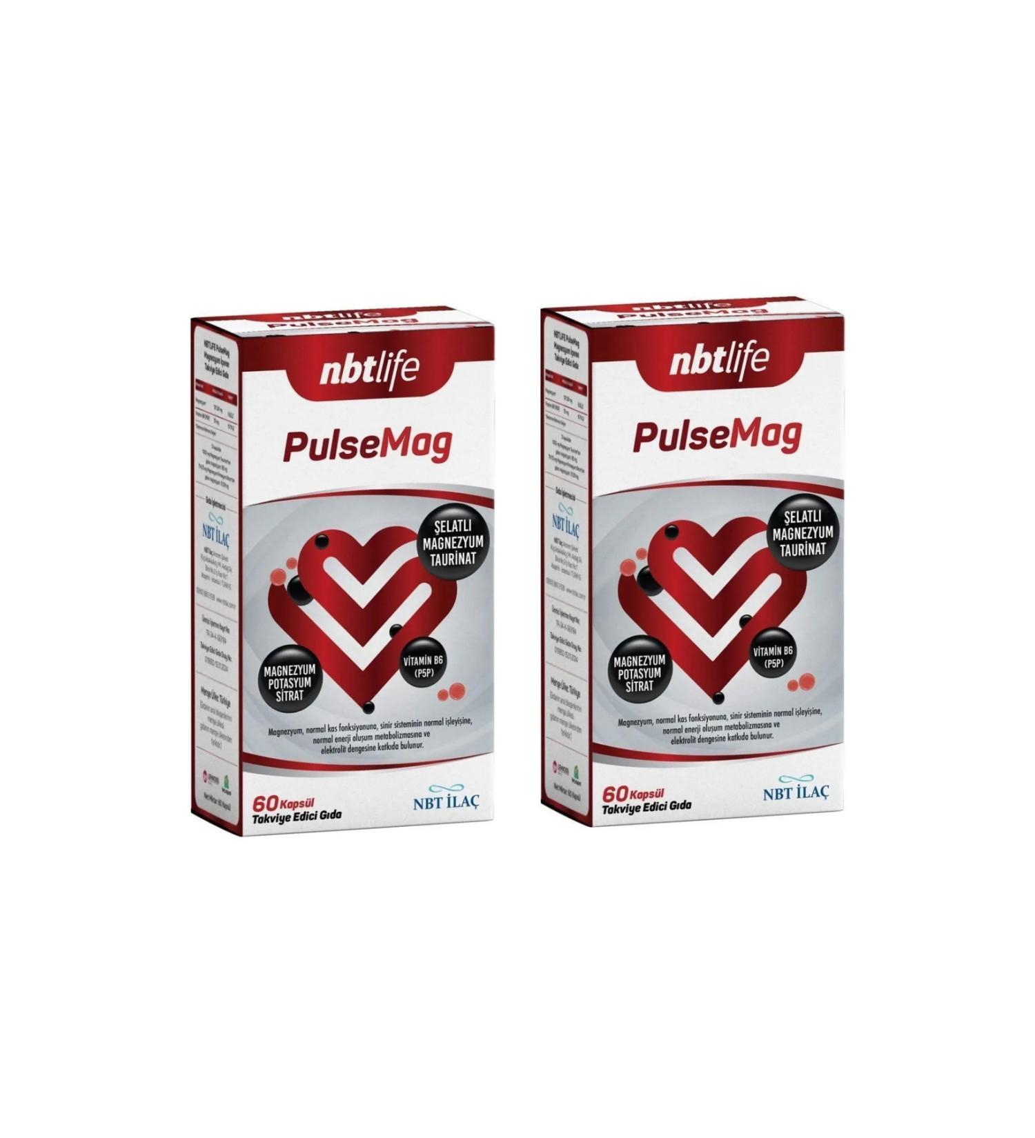 NBT Life Pulsemag 60 Capsules X2