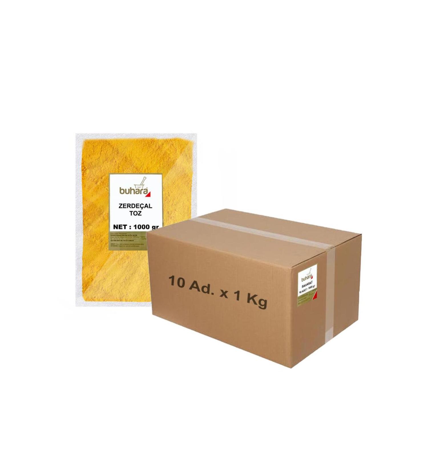 Buhara WHOLESALE TURMERIC POWDER 1 KG x 10 Pcs - 10 KG