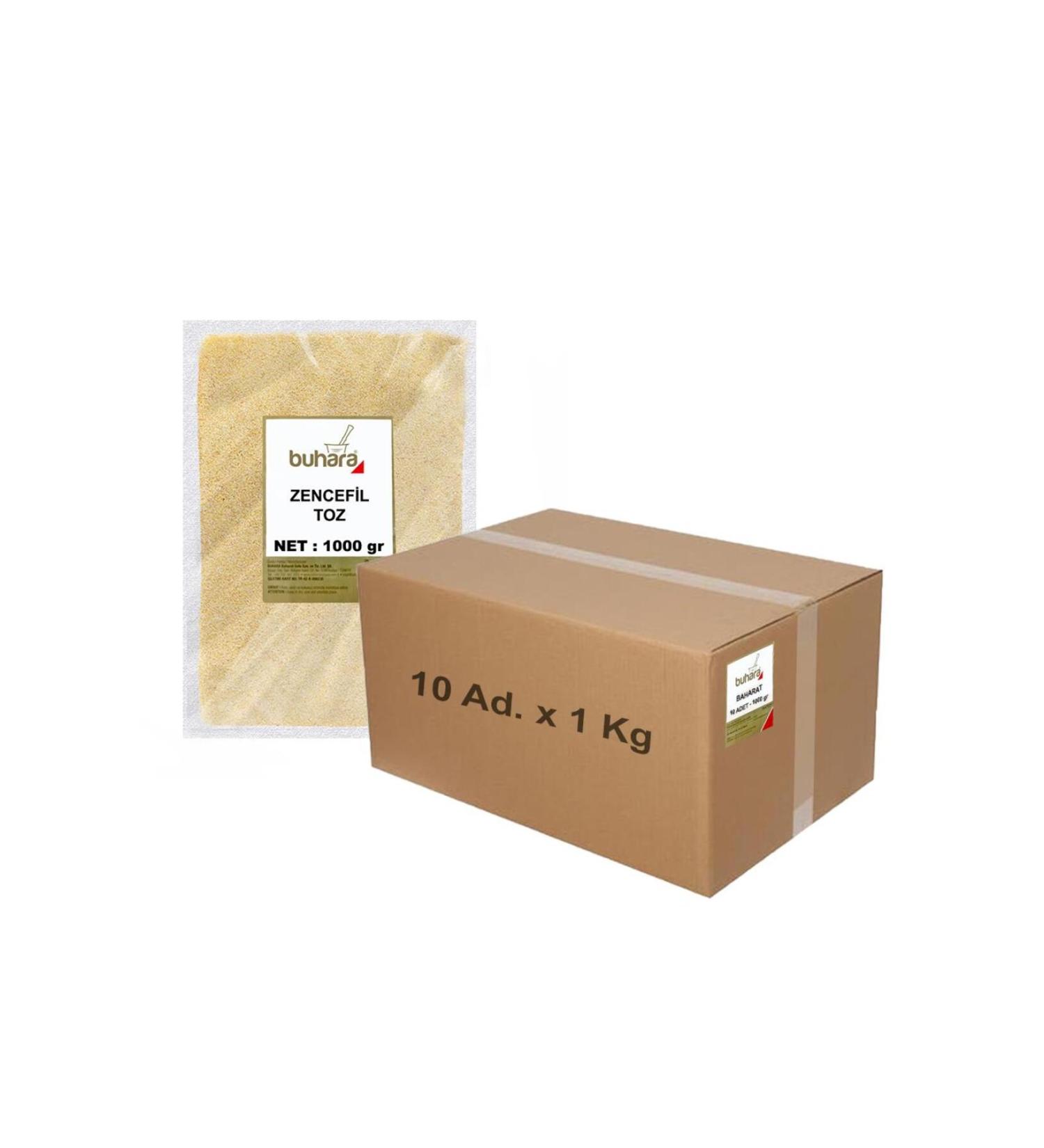 Buhara WHOLESALE GINGER POWDER 1 KG x 10 Pcs - 10 KG