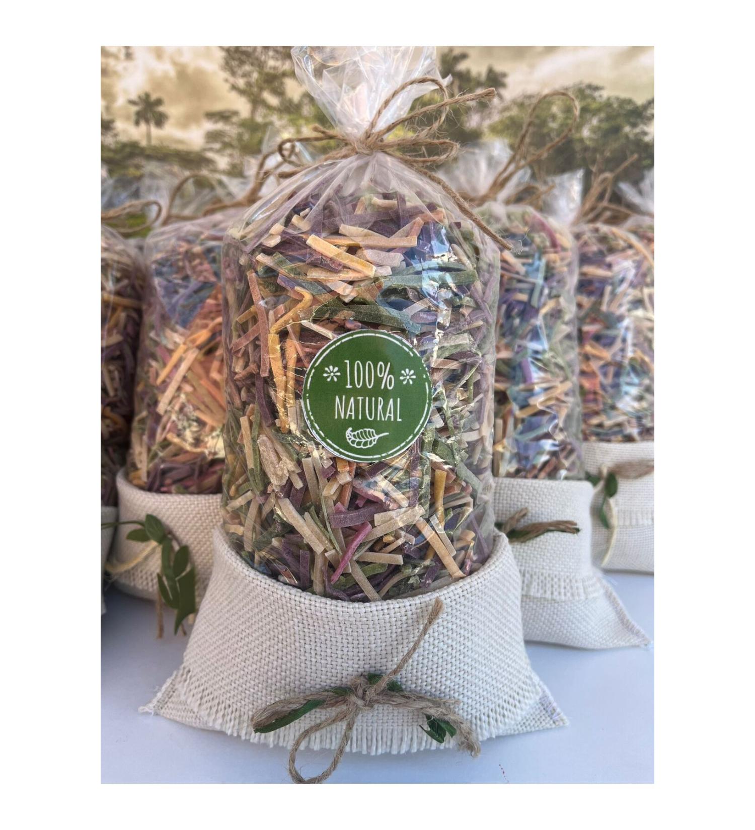 Yuksel beetroot carrot spinach village egg handmade 500 gr cut noodles - for babies and adults