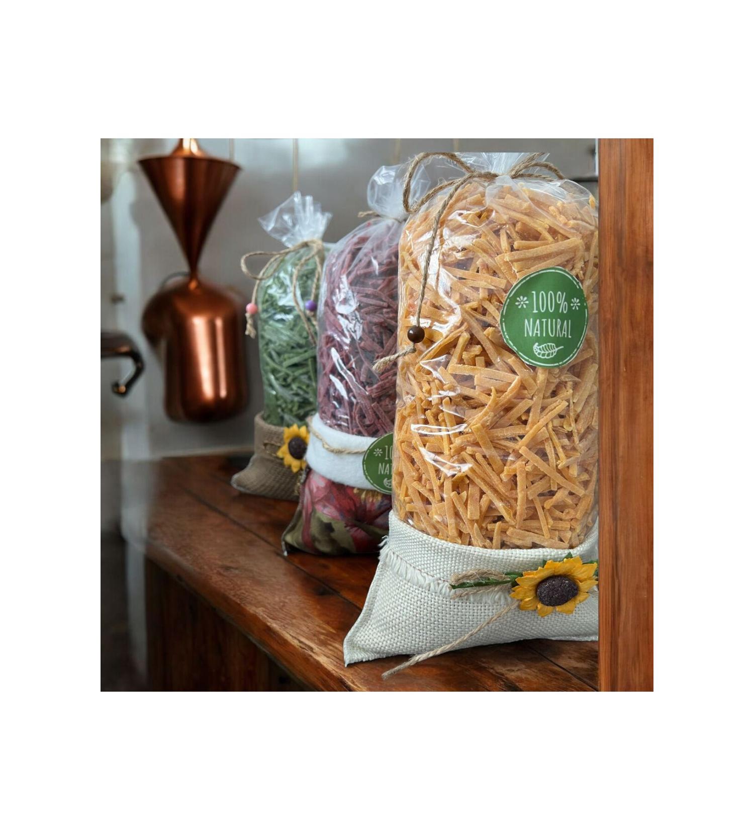 Yuksel SPINACH RED BEET CARROT TRIPLE SET NOODLES