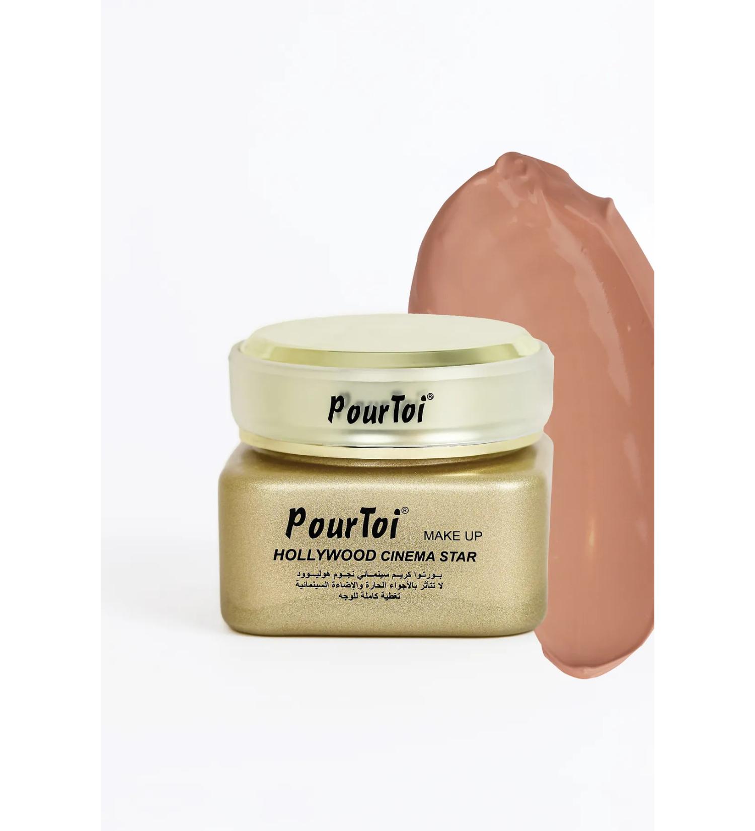 Pour Toi High Coverage Foundation Hollywood Cinema Star 60 Gr. - Buy Online on GoSupps.com