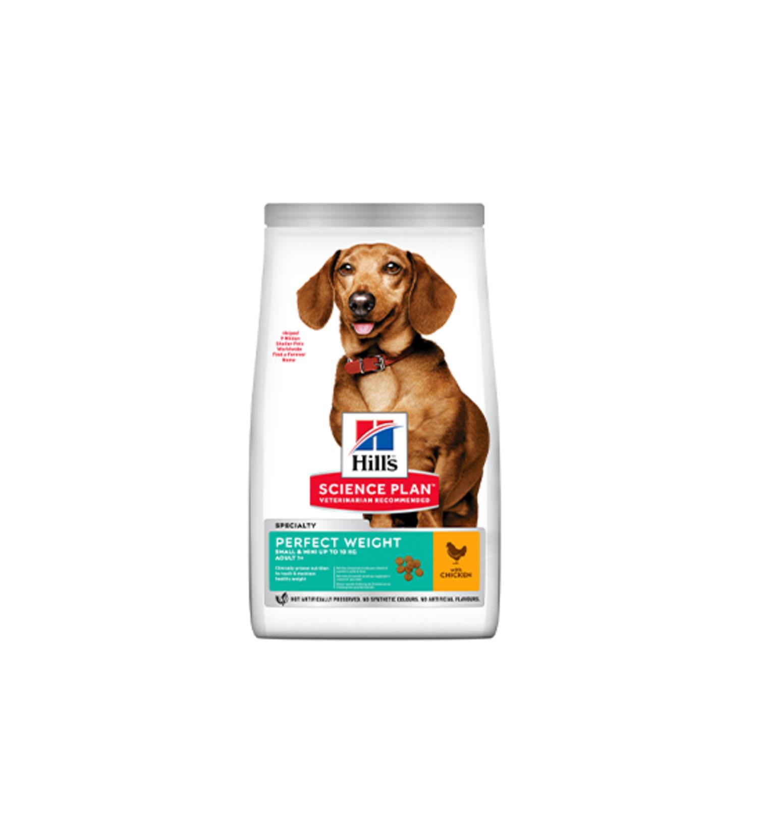 Hill's Perfect Weight Chicken Small Mini Adult Dog Food 1.5 Kg
