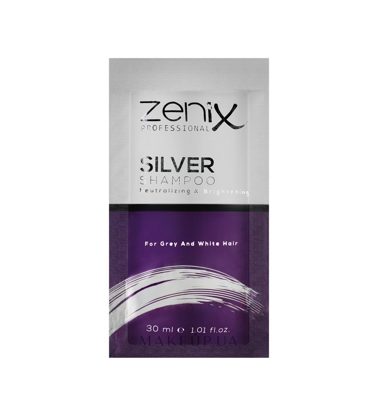 Cosmetics Zenix Silver Shampoo 30 Ml
