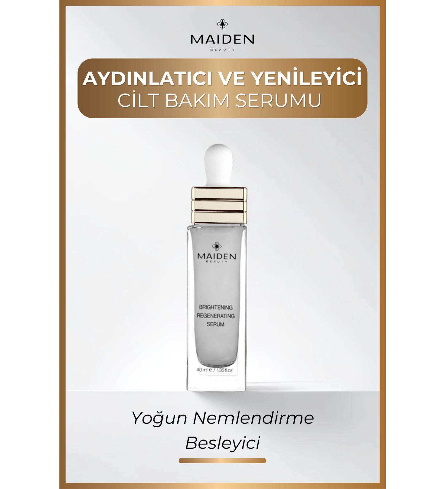 Maiden Beauty Brightening Nourishing Renewing and Intensive Moisturizing Niacinamide Supported Skin Care Serum 40 ml - Buy Online on GoSupps.com