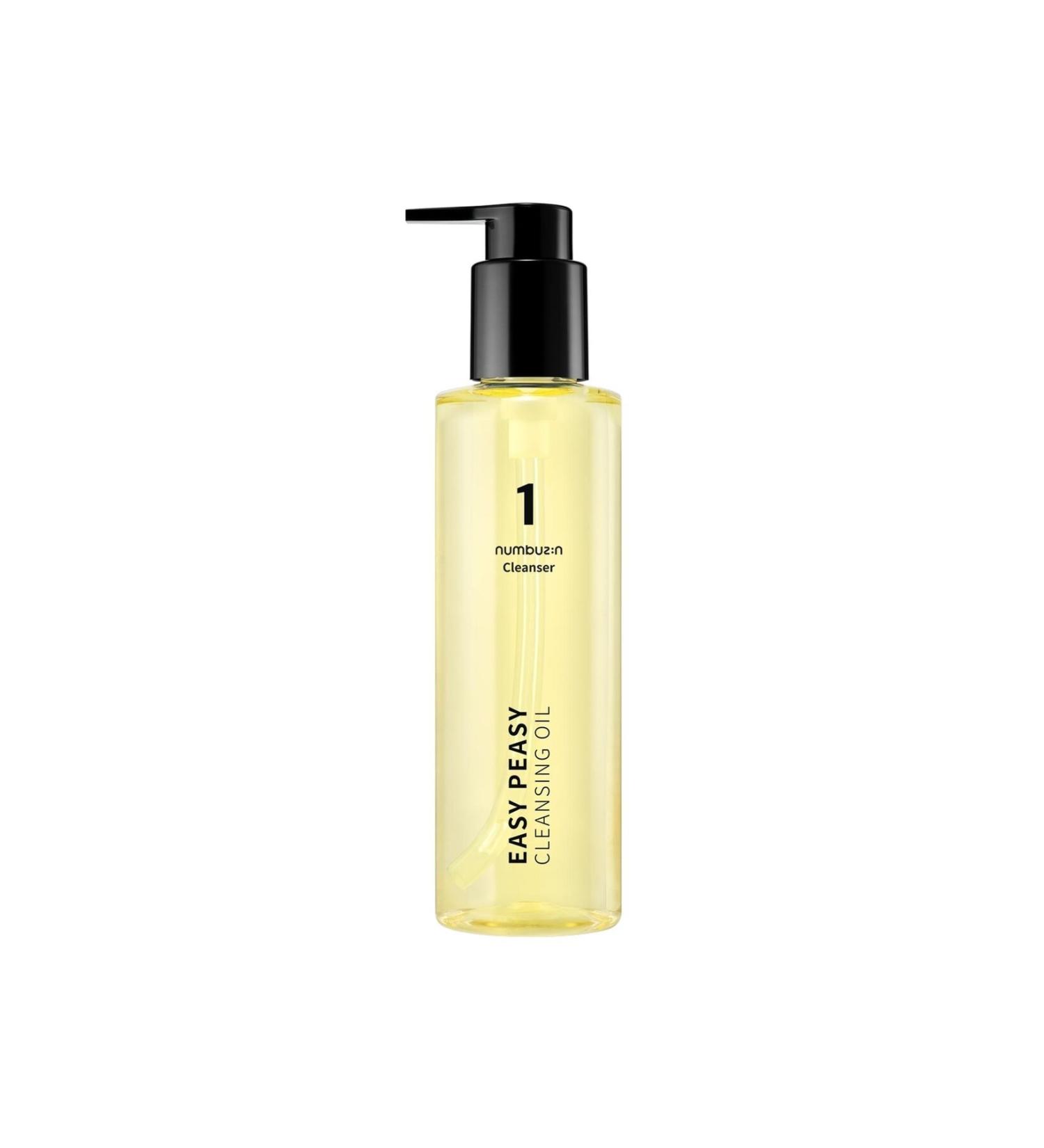 Numbuzin No.1 Easy Peasy Cleansing Oil - Moisturizing Gentle Oil Cleanser 200ml - Buy Online on GoSupps.com