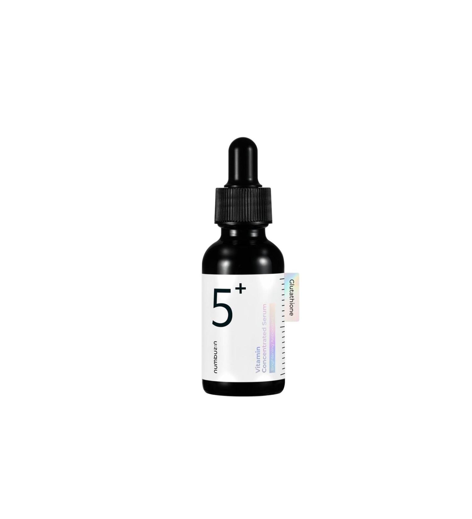 Numbuzin No.5 Vitamin Concentrated Serum 30 ml - Intensive Brightening Anti-Stain Concentrated Serum 30ml - Buy Online on GoSupps.com
