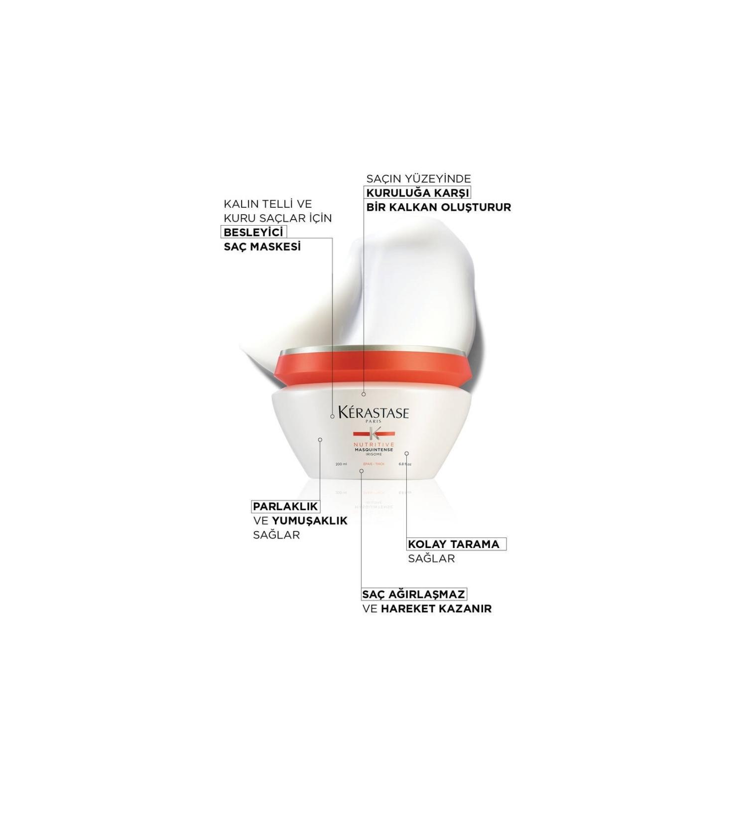 Kerastase -Kerastase- Nutritive Masquintense Riche Anti-Dryness Strengthening Moisture Mask 200 ml