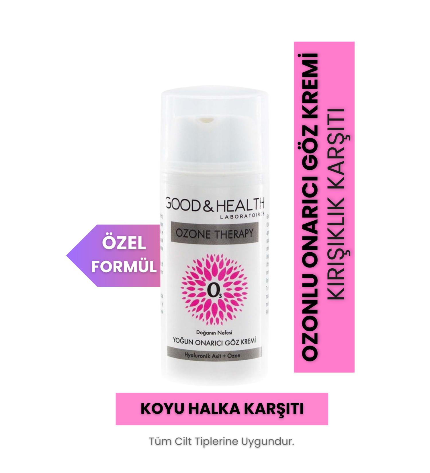 Good & Health Ozone Therapy Brightening Anti-Wrinkle Eye Contour Cream 30 ml - Buy Online on GoSupps.com