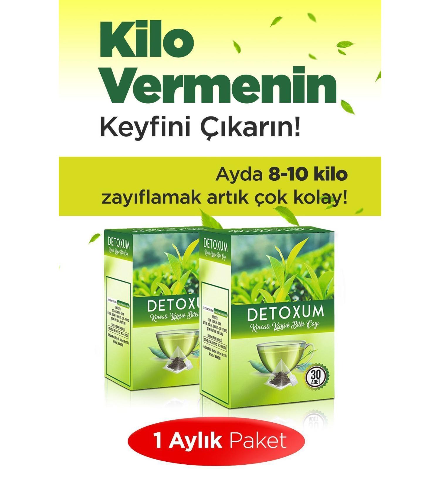 Detoxum Slimming Support Form Tea Detox Tea (Set of 2)