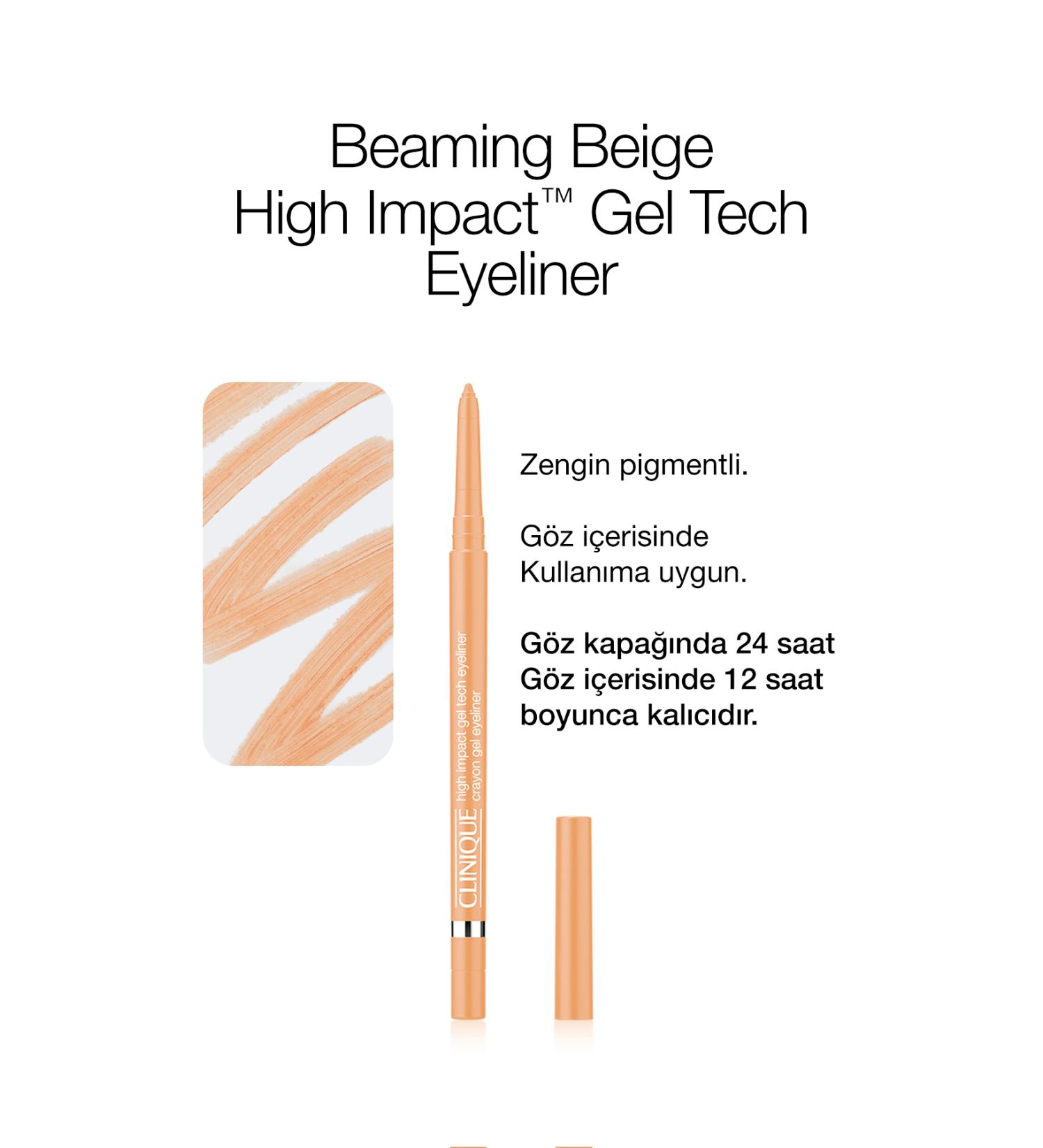 Clinique High Impact Gel Tech Eyeliner - Beaming Beige - Buy Online on GoSupps.com