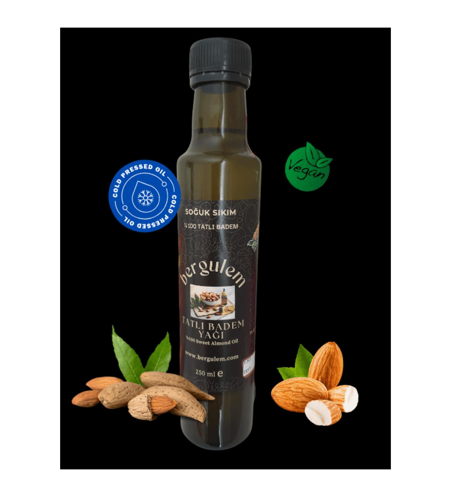 bergulem Natural Sweet Almond Oil 250 ml (Sweet Almond Oil)