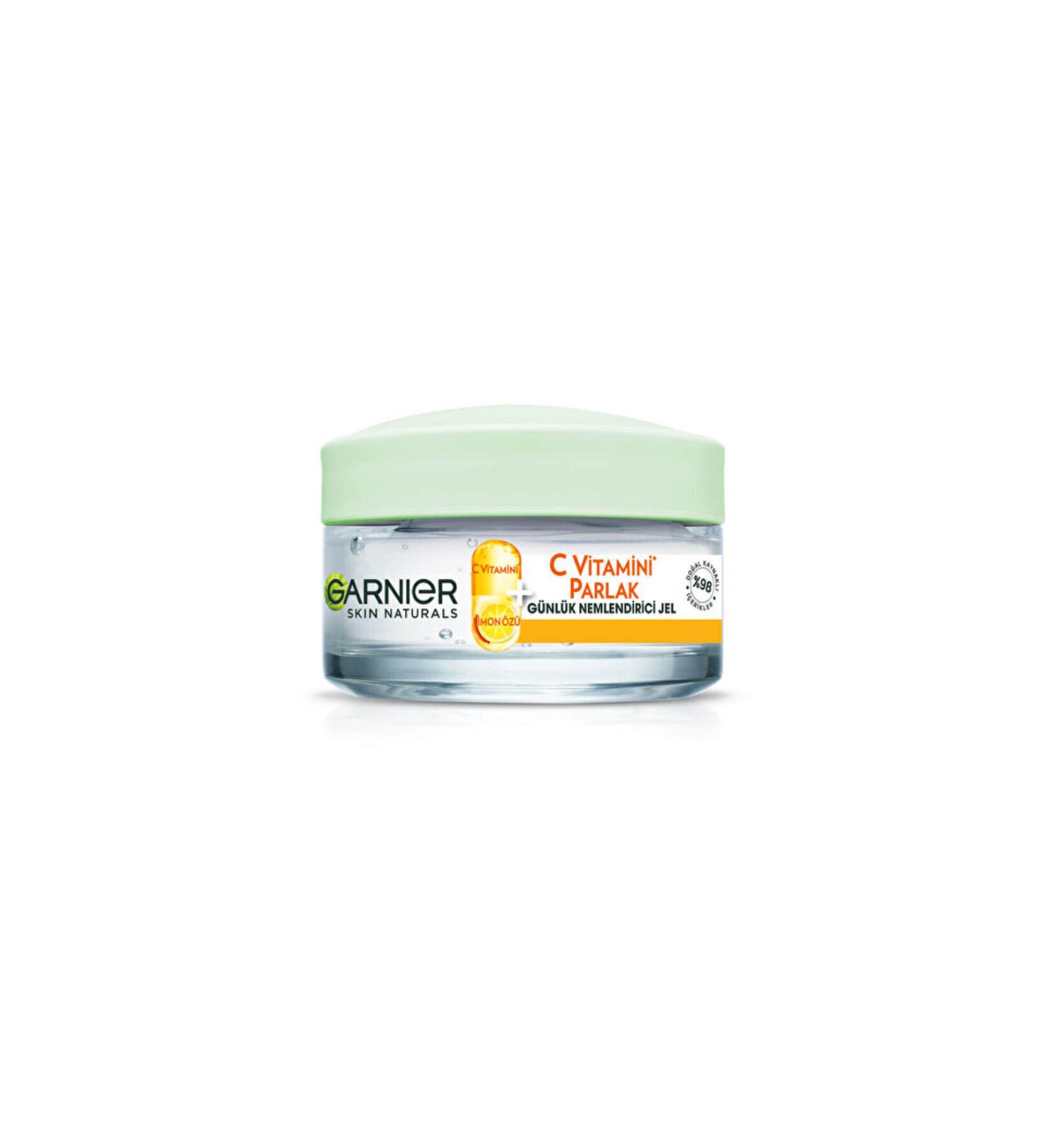 Garnier Skin-Brightening Moisturizing Nourishing Gel With Vitamin C Content 50 ml min.218