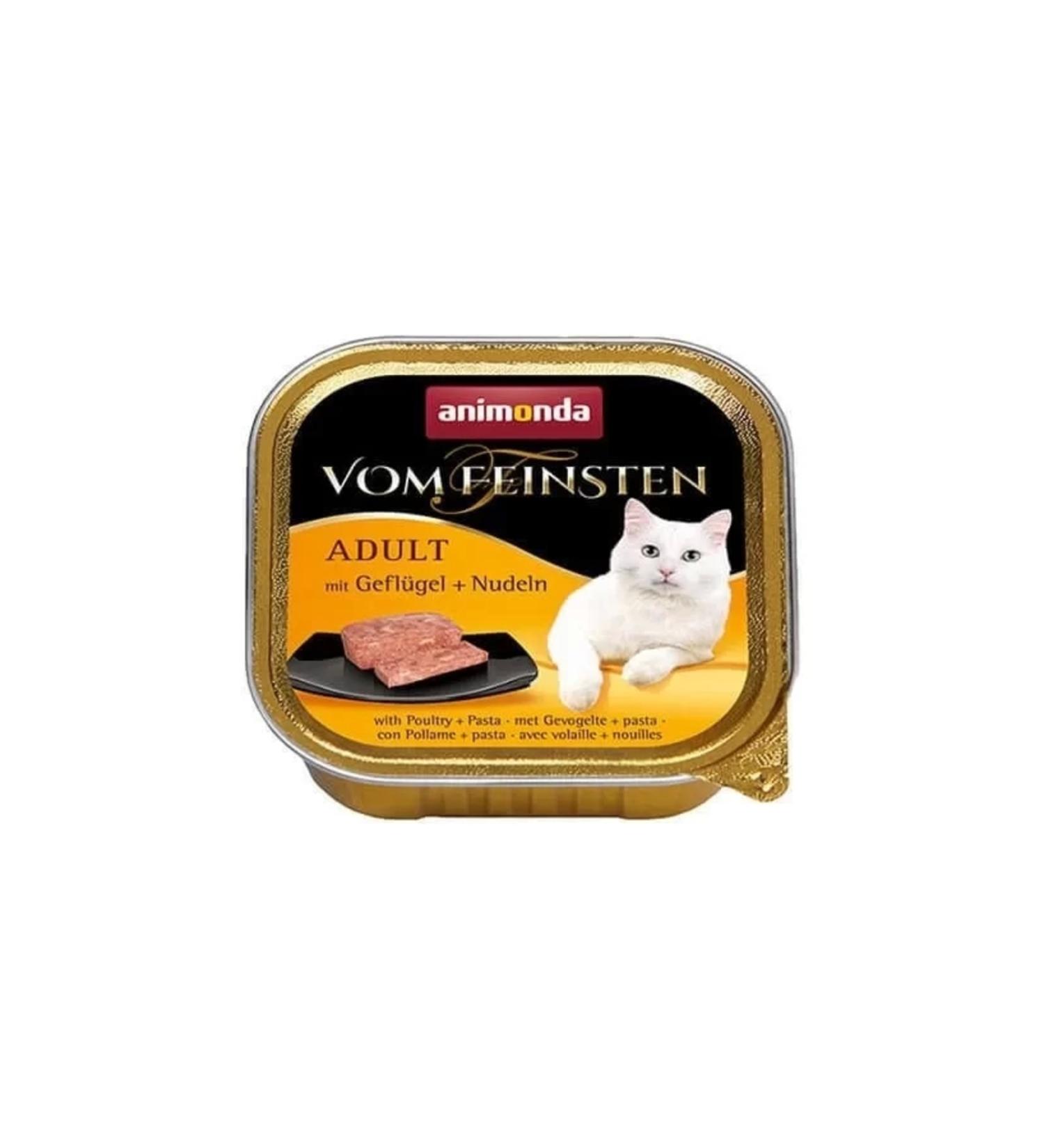Animonda Adult Canned Cat Food with Poultry and Pasta 100 gr