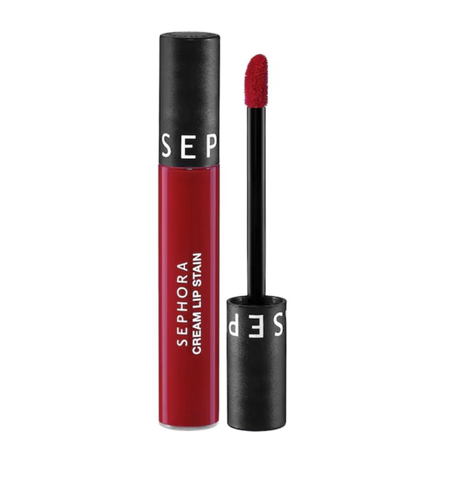 SEPHORA COLLECTION Cream Lip Stain Non-Smudge Velvet Finish Lipstick Matte Liquid Lipstick 129