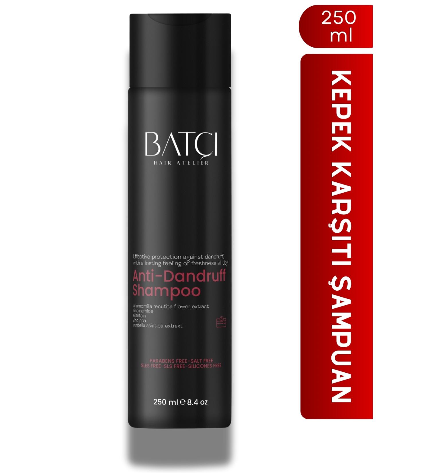 Bat Hair Atelier Anti Dandruff Intensive Anti Dandruff Shampoo 250 ml Anti Dandruff Flaking - Buy Online on GoSupps.com