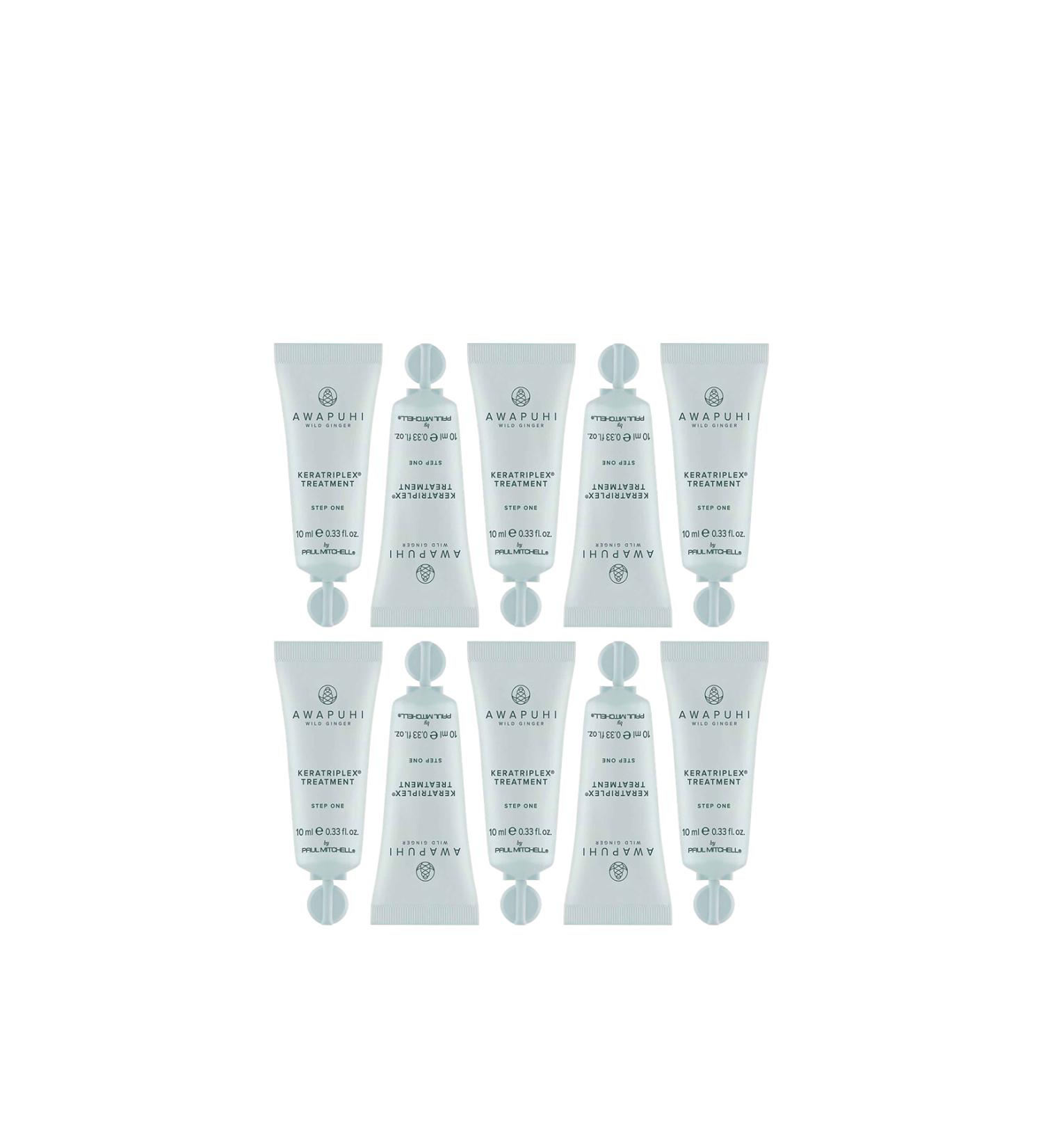 PAUL MITCHELL Awapuhi Wild Ginger Keratriplex Treatment Salon Care 10x10 ml