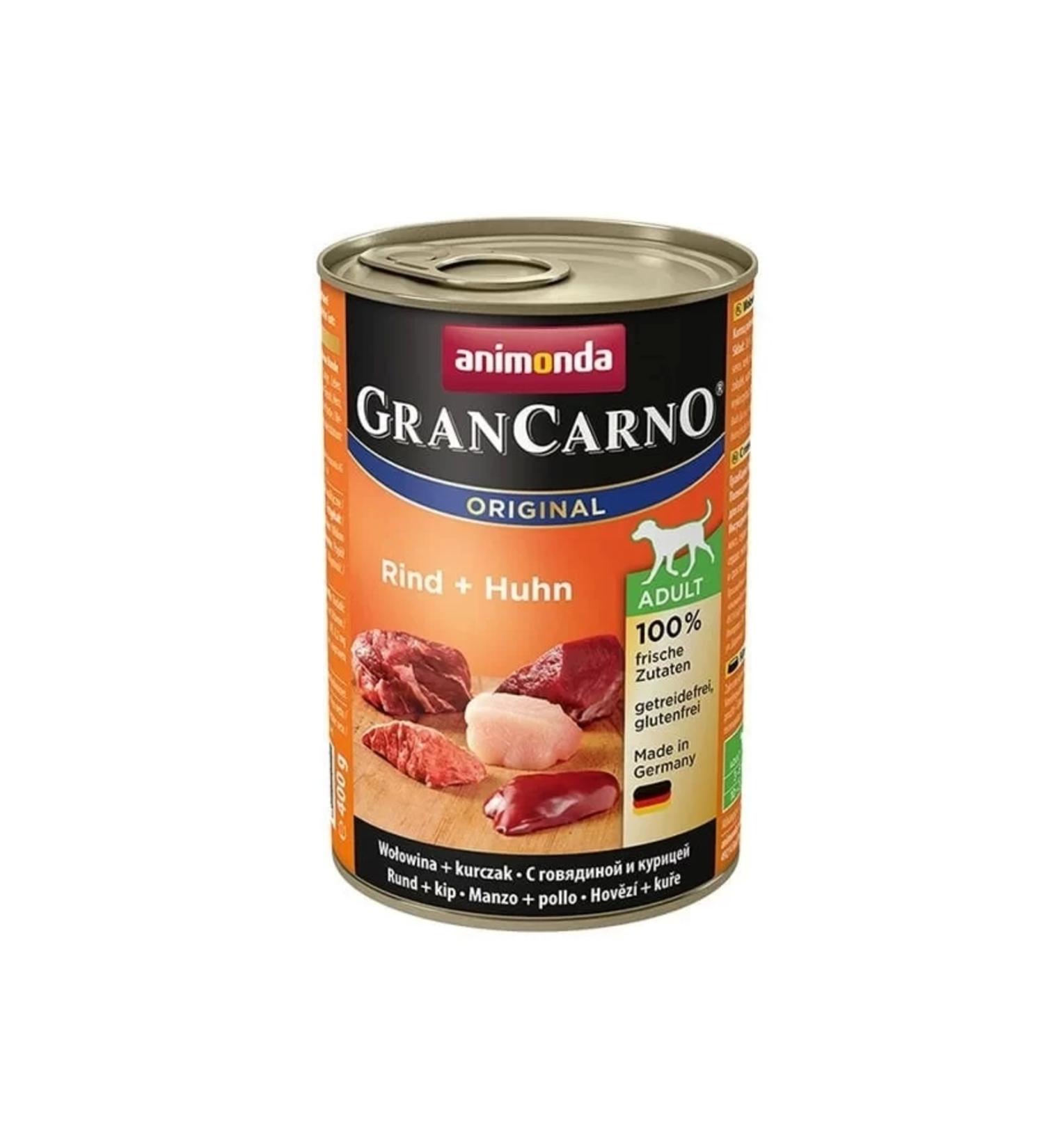 Animonda Steak and Chicken Dog Canned Food 400 gr
