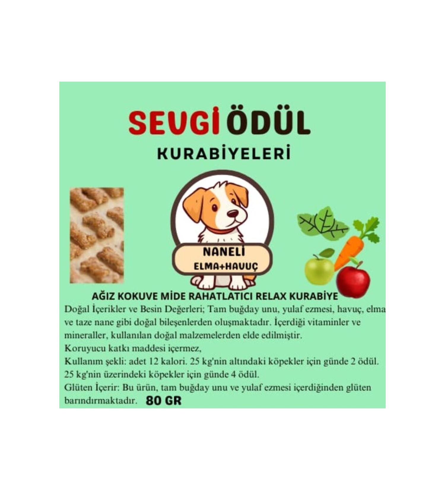 LOVE vegan apple carrot organic dog cookies