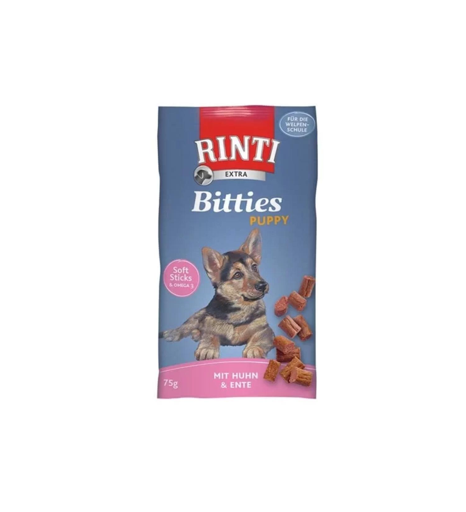 Rinti Bitties Chicken and Duck Puppy Reward Food 75 gr