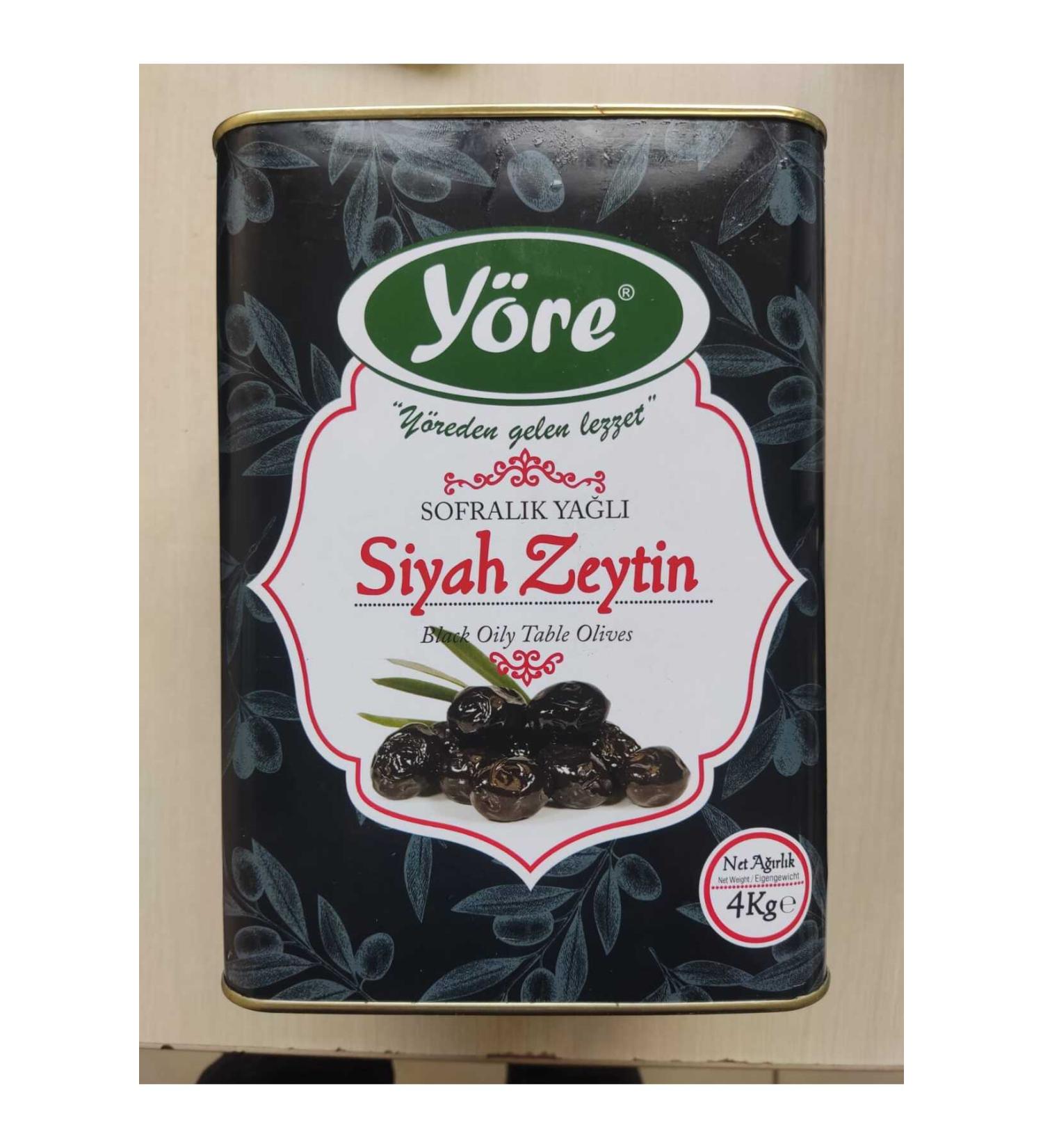 Local BLACK OLIVE 4 KG MEGA OIL SELE 231-260