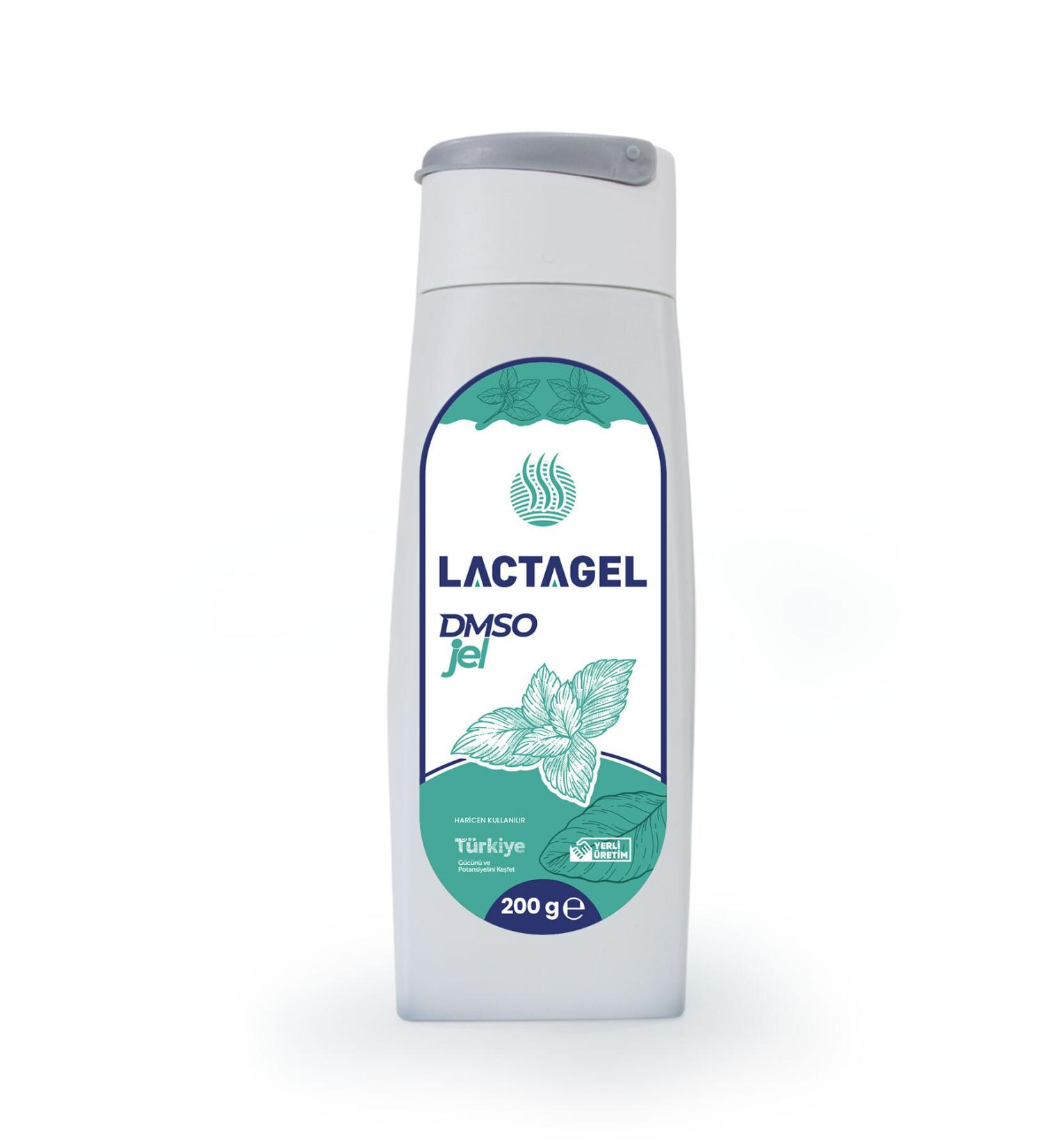 LACTAGEL Dmso Gel Swelling Edema and Pain Reliever Neck Pain Neck Stiffness Effective Gel 200 gr