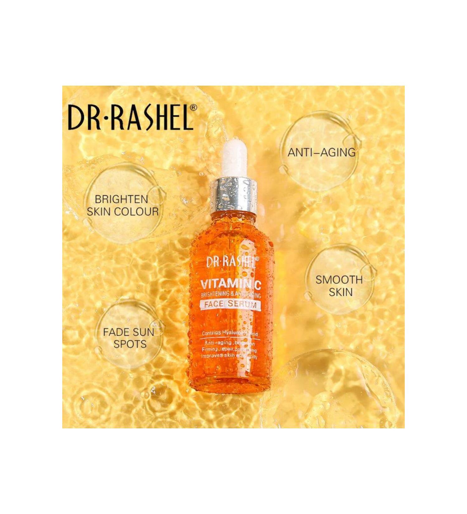 DR.RASHEL Vitamin C Brightening and Anti-Aging Face Serum 50ml - Buy Online on GoSupps.com
