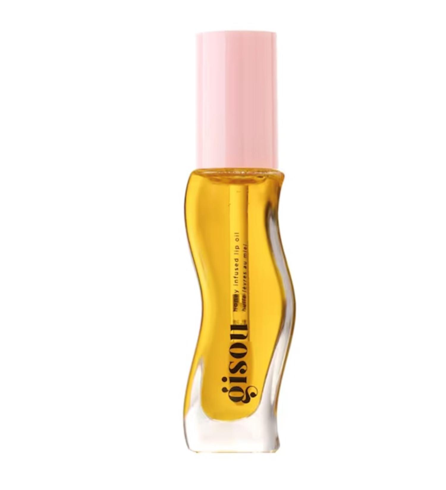 gisou Honey Infused Lip Oil Yellow Honey 8 ml Honey Gold