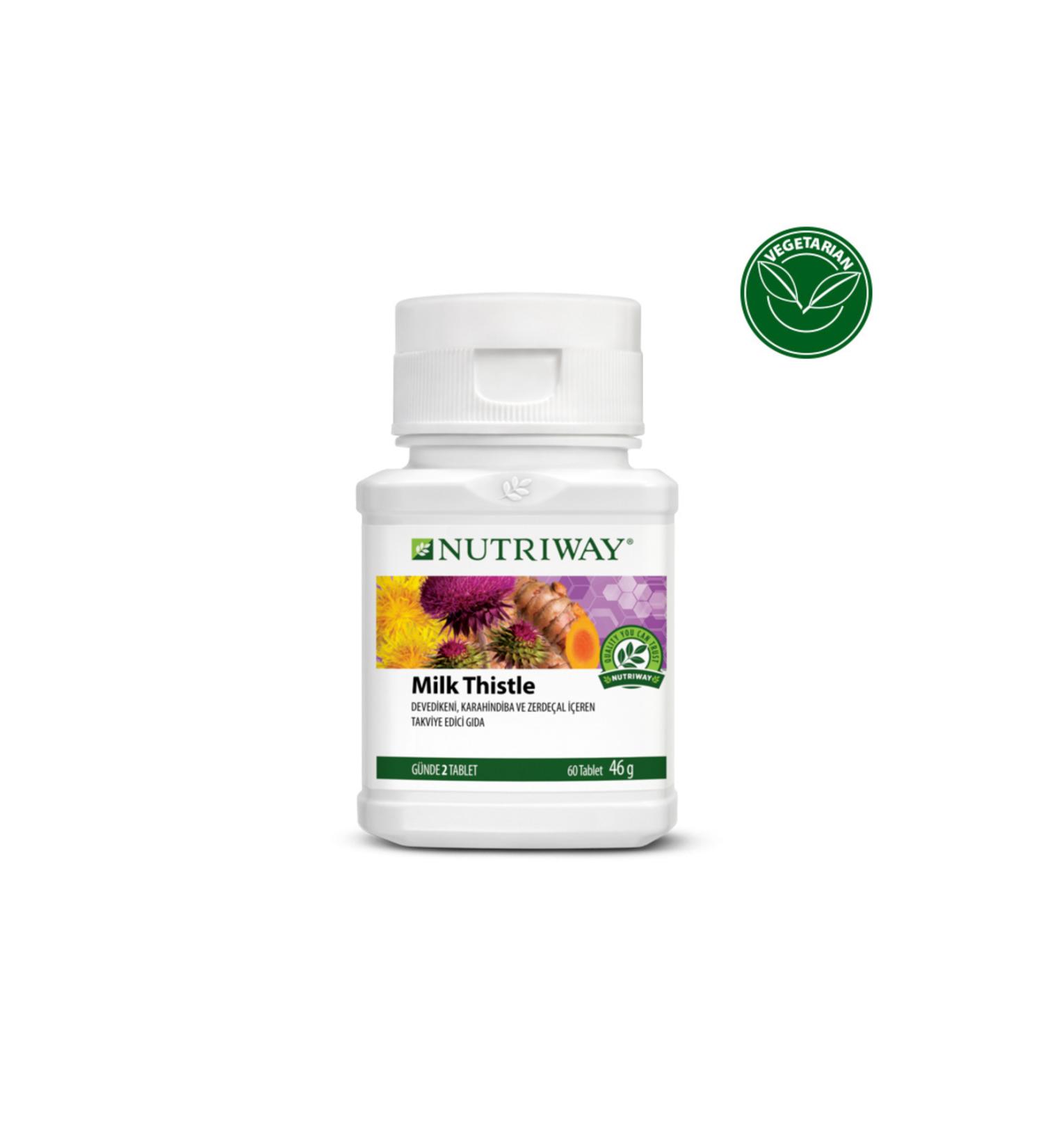 Nutrilite Milk Thistle Food Supplement with Milk Thistle Dandelion and Turmeric