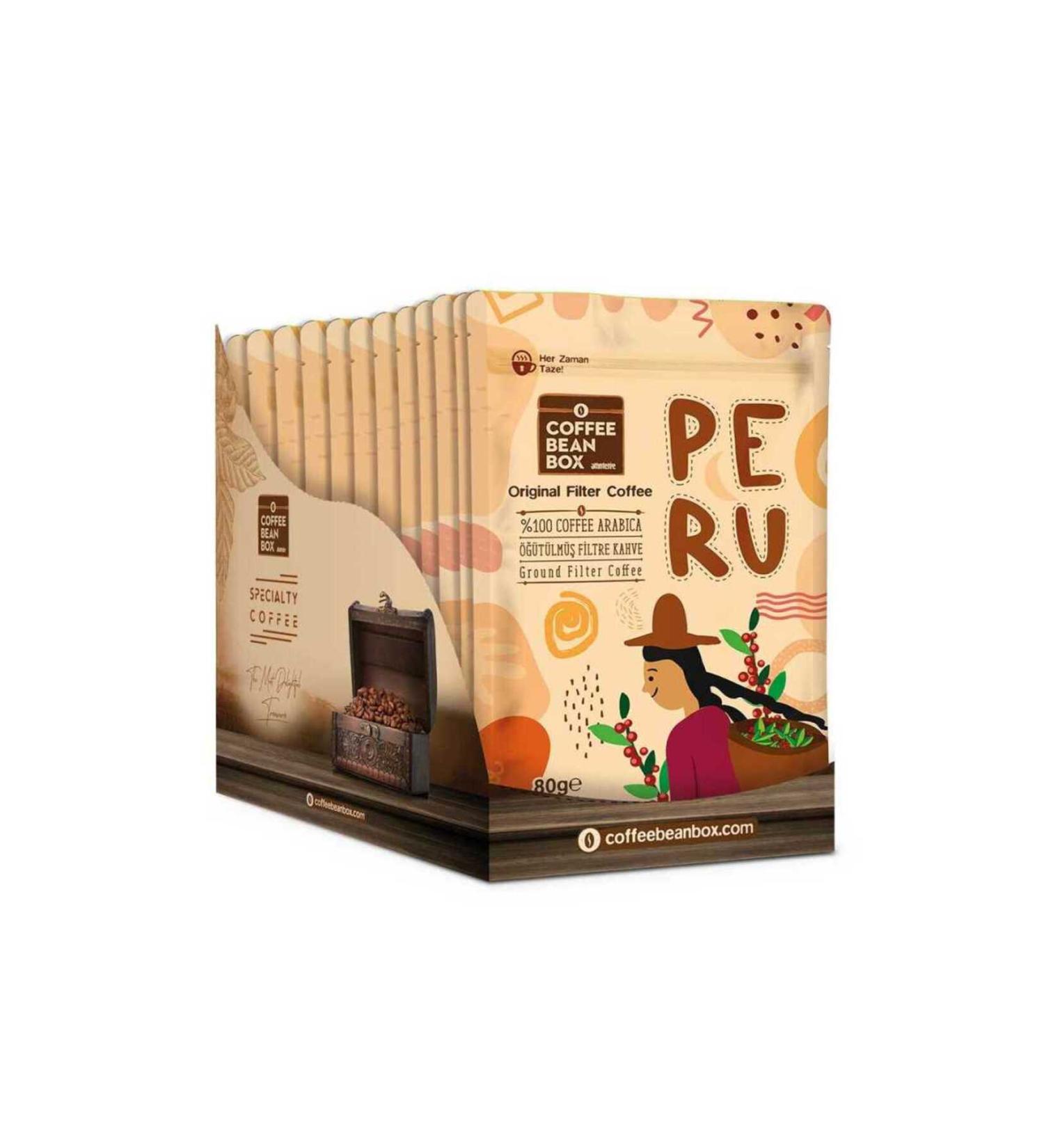 Alt ntelve Peru Filter Coffee 10 x 80 gr Economic Package