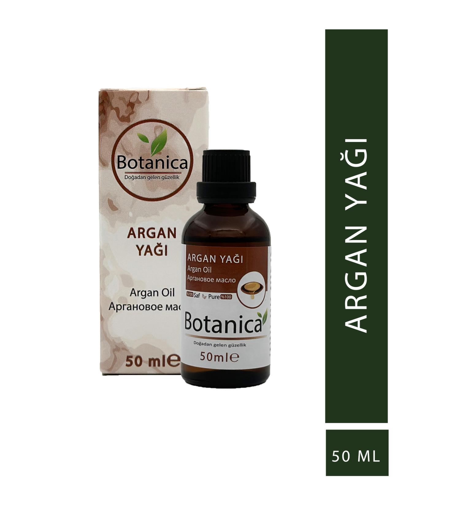 botanica Argan Oil Hair Dandruff Hair Growth Acne Body Moisturizing Nail Care 50 Ml