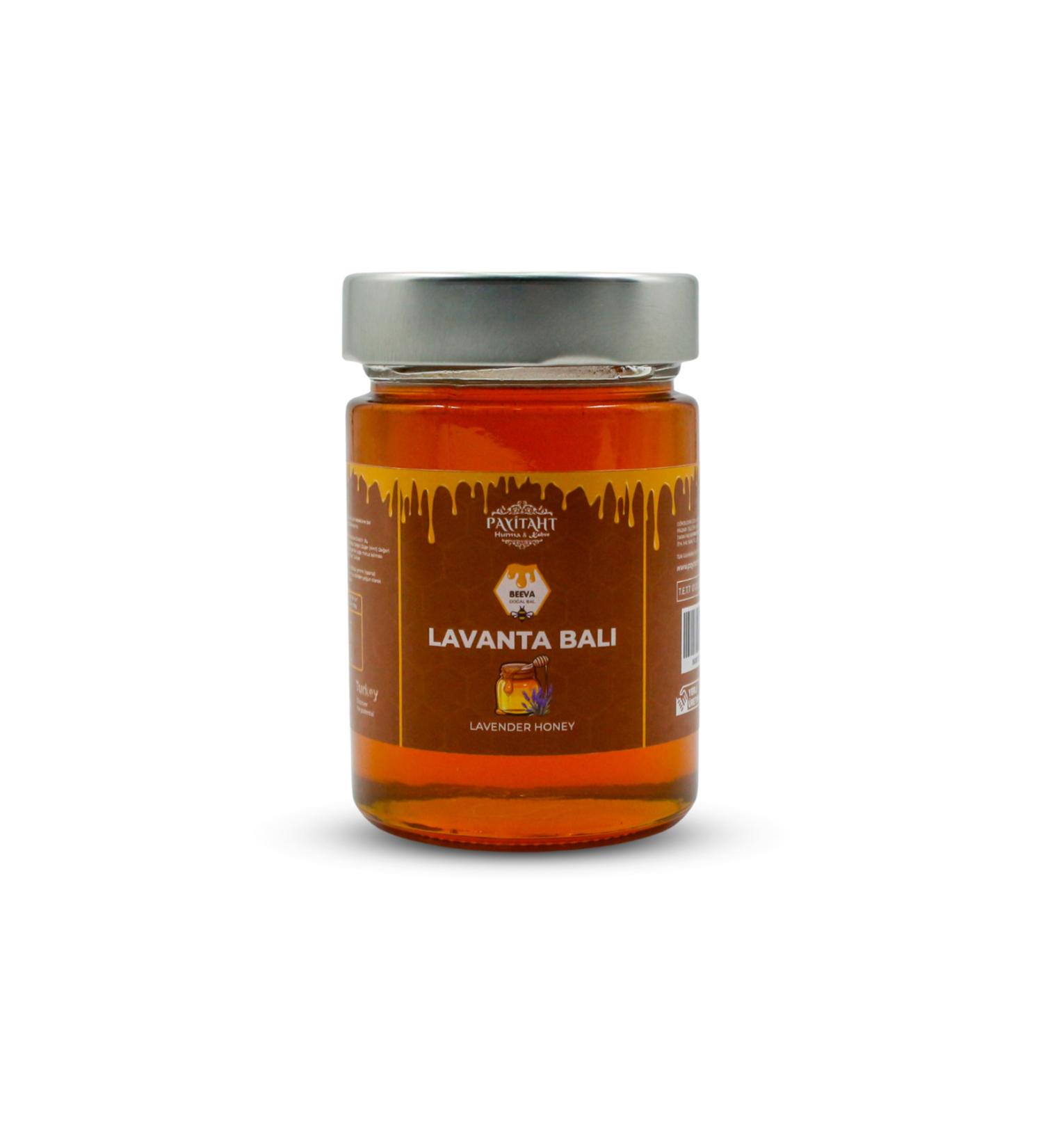 Payitaht Hurma Lavender Honey Isparta Region Relaxing Sleep Regulator Anti-Stress Glass Jar 460G
