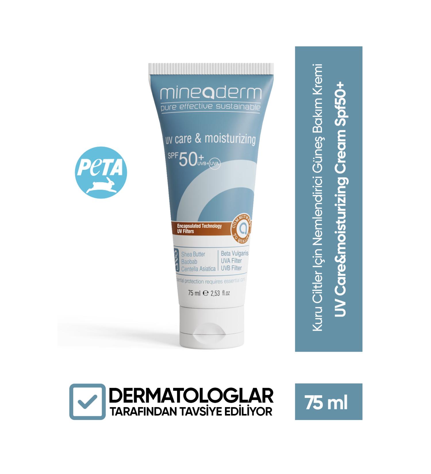 mineaderm Moisturizing Sun Care Cream for Dry Skin/uv Care&moisturizing Cream Spf50+ - Buy Online on GoSupps.com