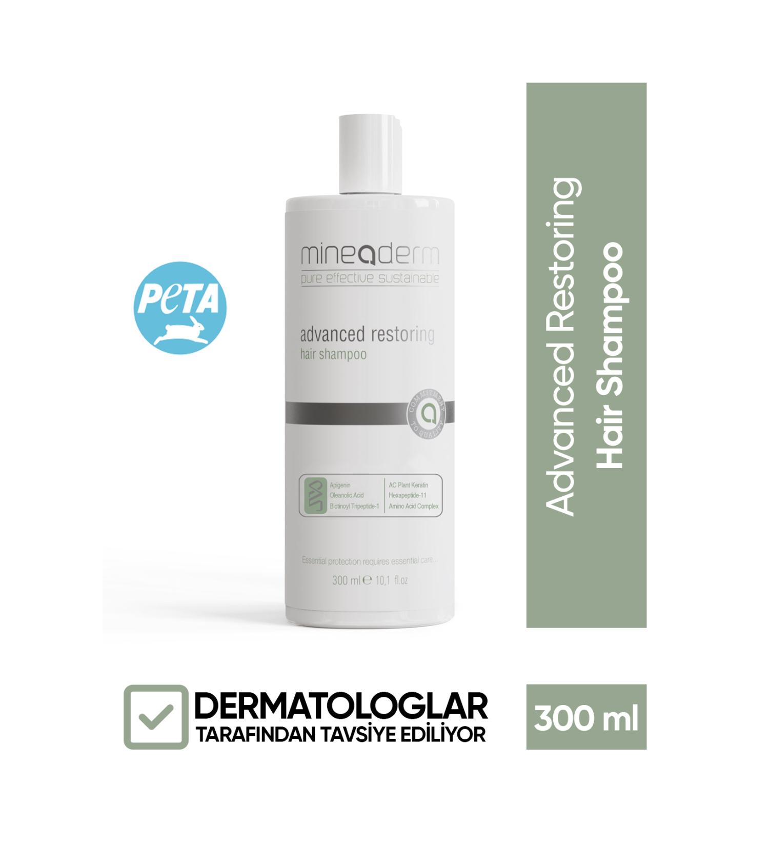 mineaderm Anti Hair Loss Repair Care Shampoo Advanced Restoring Shampoo - Buy Online on GoSupps.com