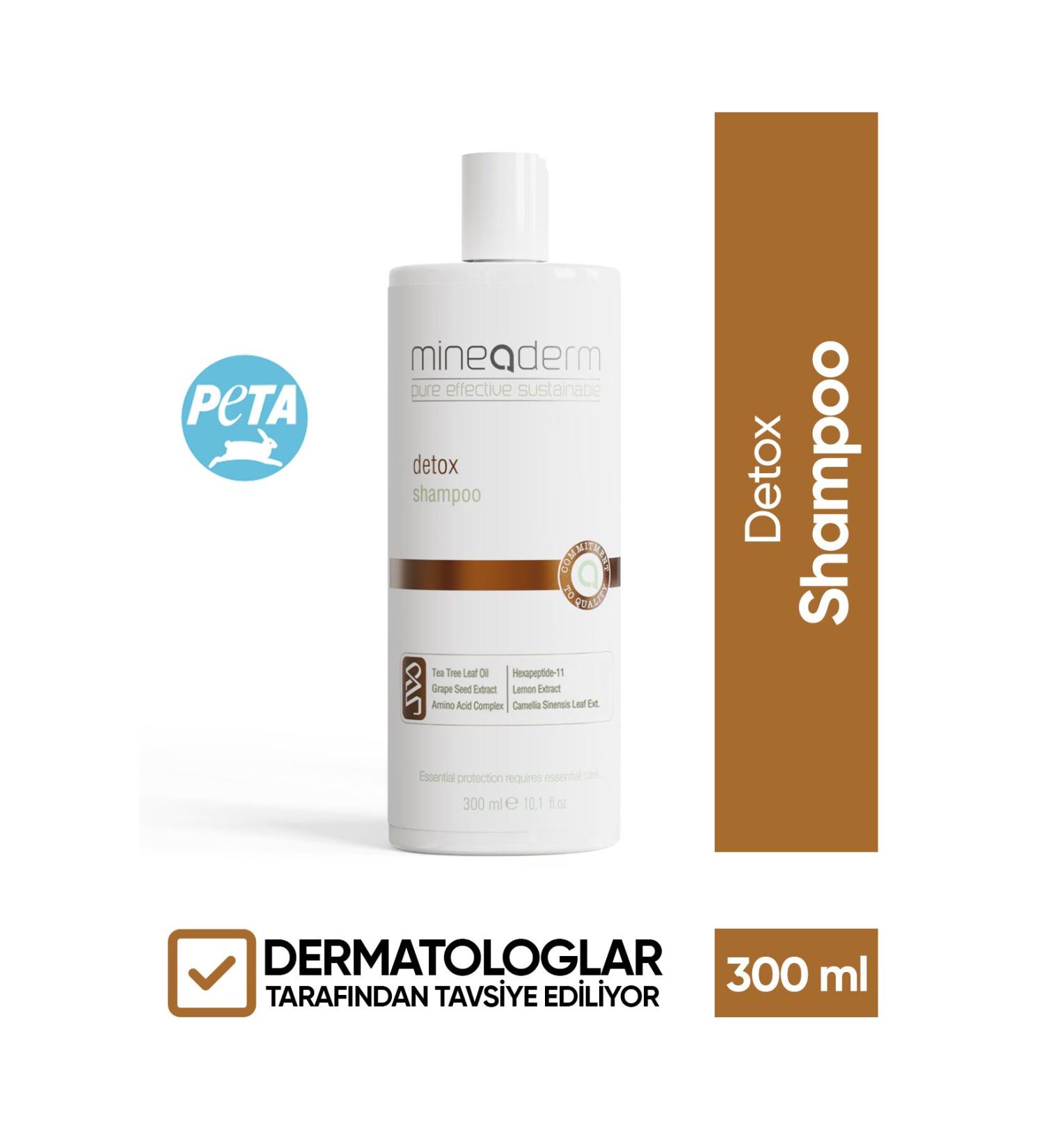 mineaderm Detox Shampoo 300/ Detox Shampoo - Buy Online on GoSupps.com