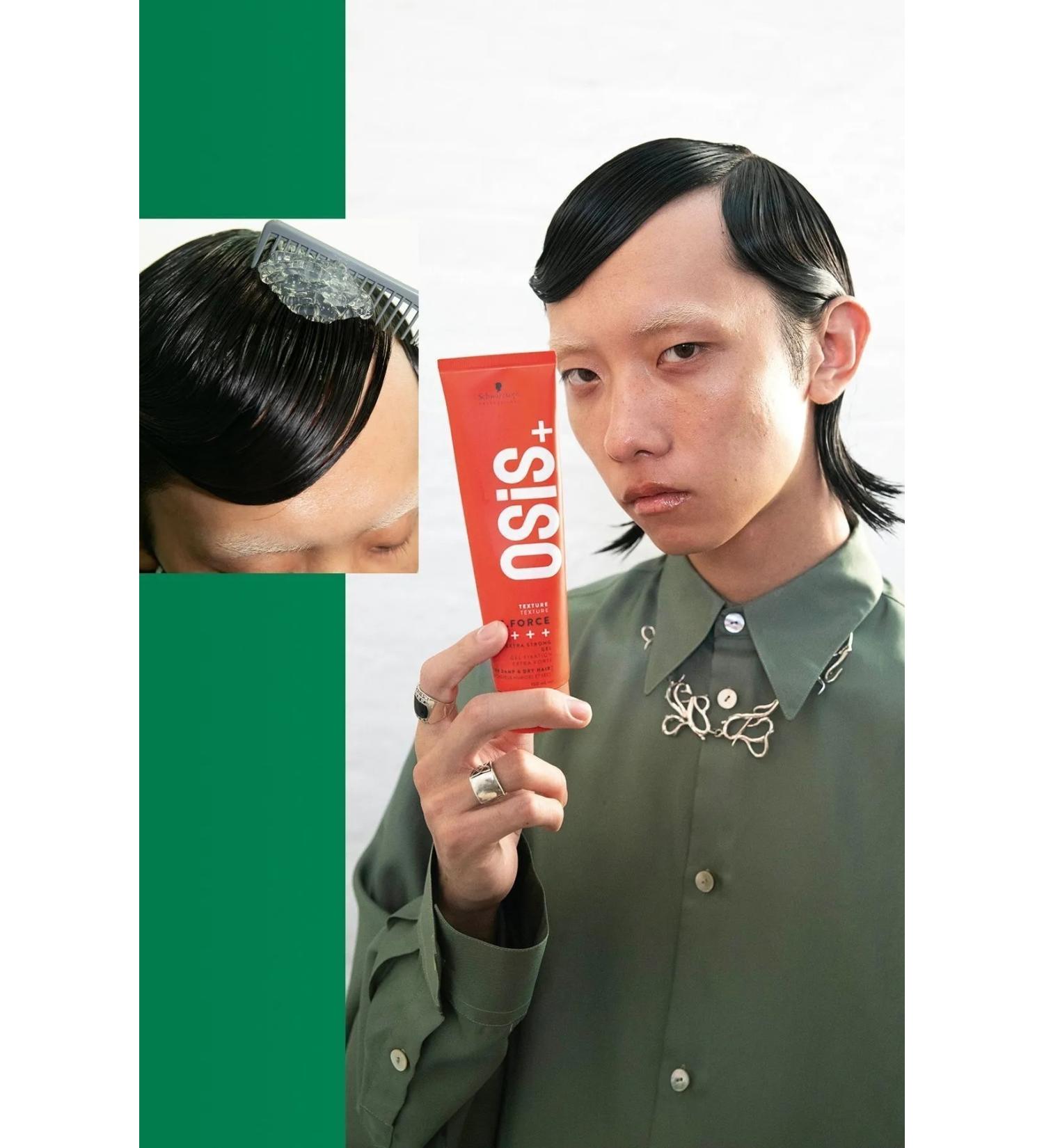 Osis +'Osis + Texture G. Force Extra Strong Hair Gel That Fixes Even Resistant Hair 150 ml' '-/GEM-741