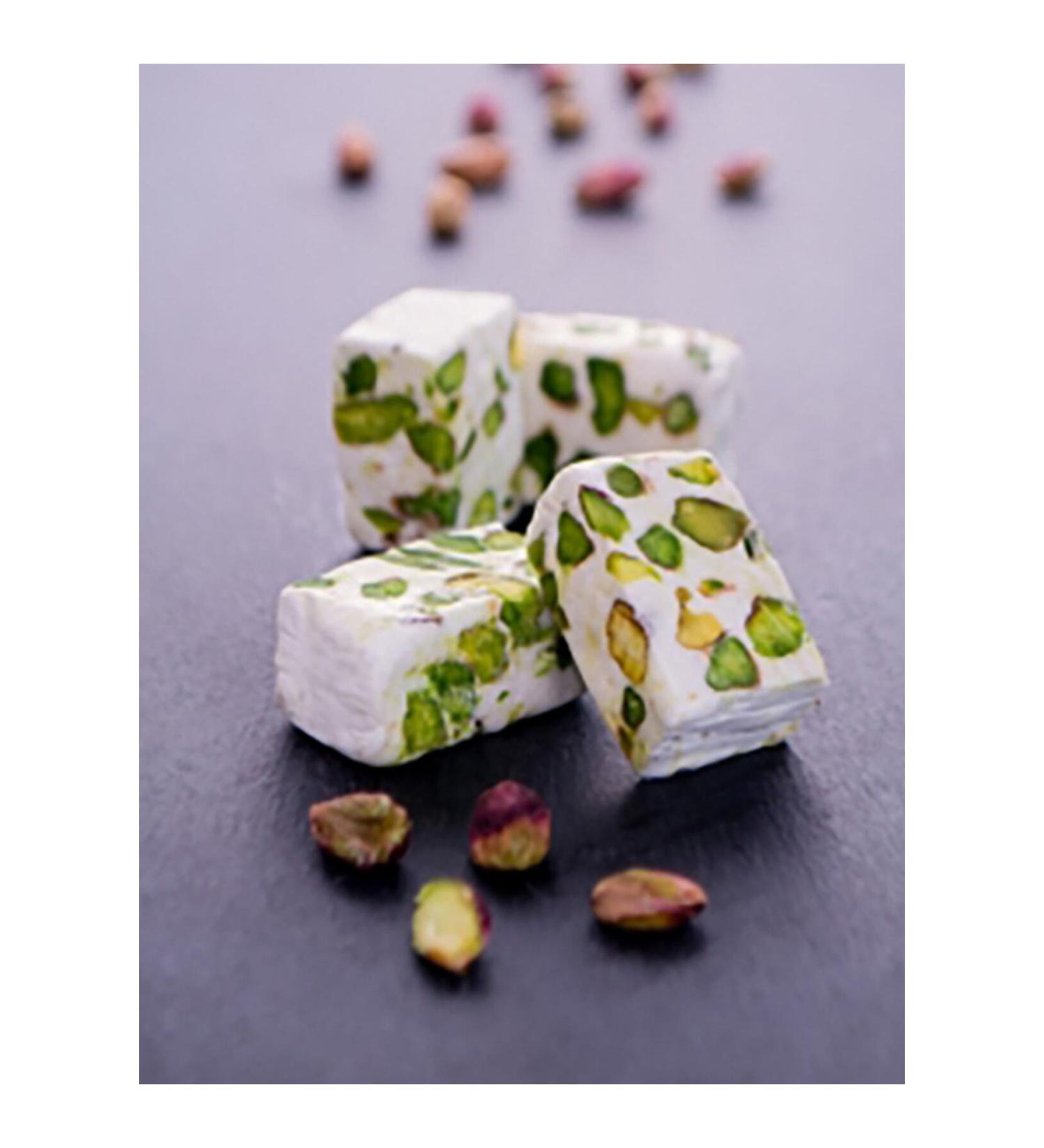 Damascus Coffee Damascus Turkish Delight Pistachio Double White Turkish Delight 1 kg