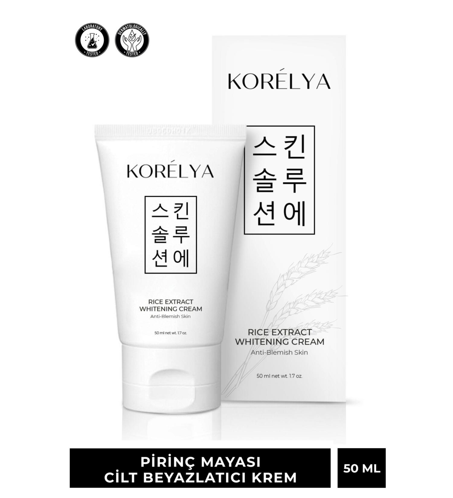 KORELYA Rice Yeast Anti-Stain Whitening Cream - Rice Yeast Whitening Cream 50 ml - Buy Online on GoSupps.com