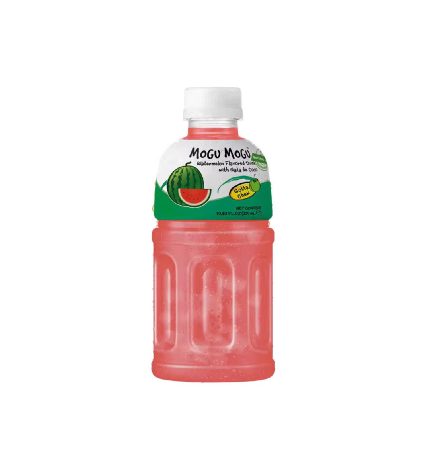 mogumogu Mogu Mogu Watermelon Flavored Drink with Nata de Coco 320ml