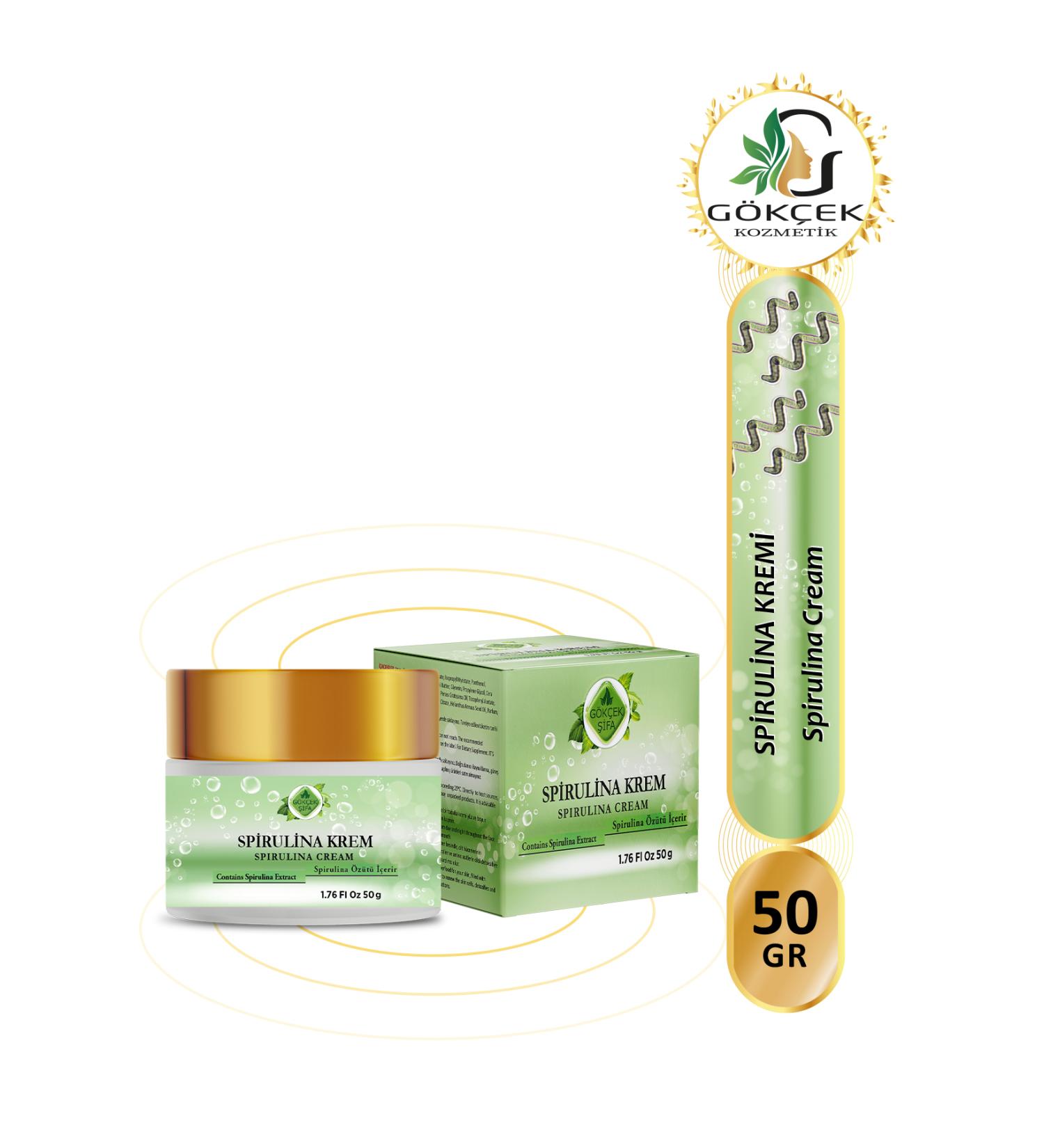 Gokcek Healing Spirulina Moisturizing Cream