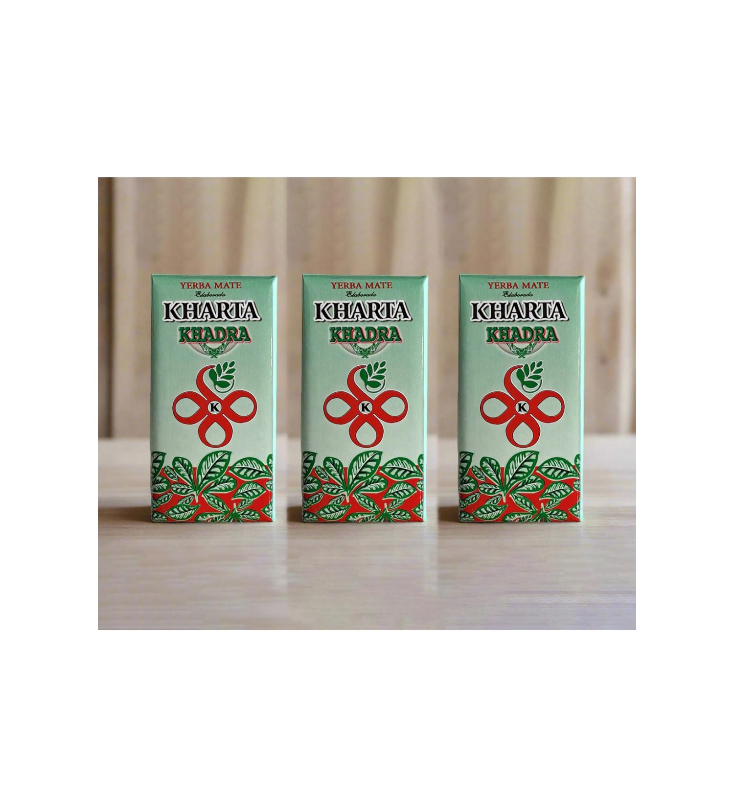 KHARTA KHADRA Kharta Mate Tea Yerba Mate 250 gr 3 Pieces
