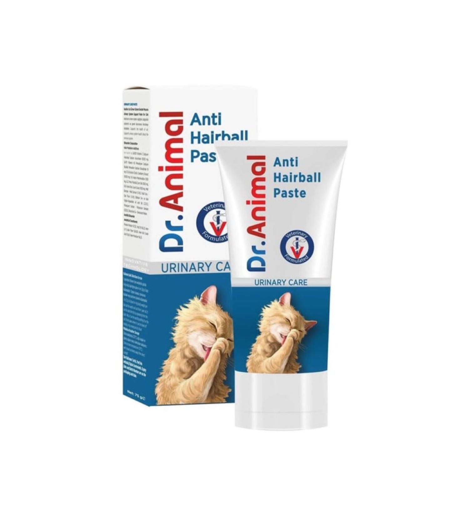 DR ANTI HAIRBALL URINER SUPPORT PASTE 75 GR